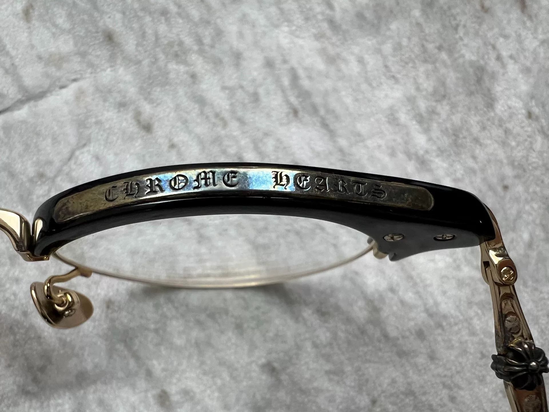 Chrome Hearts Chrome Hearts Sluntradiction II Eyeglass Frame Size ONE SIZE - 3 Thumbnail