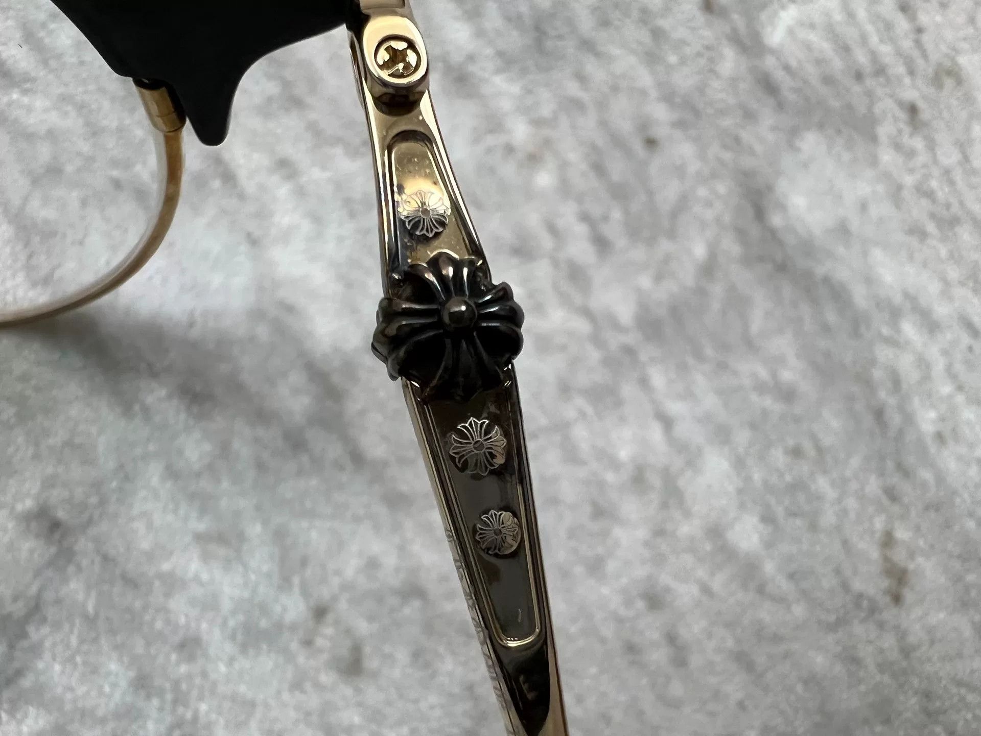 Chrome Hearts Chrome Hearts Sluntradiction II Eyeglass Frame Size ONE SIZE - 4 Thumbnail