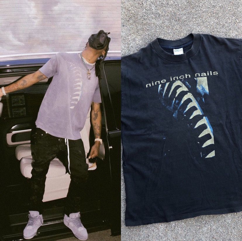 Vintage Vintage Nine Inch Nails Travis Scott Now i