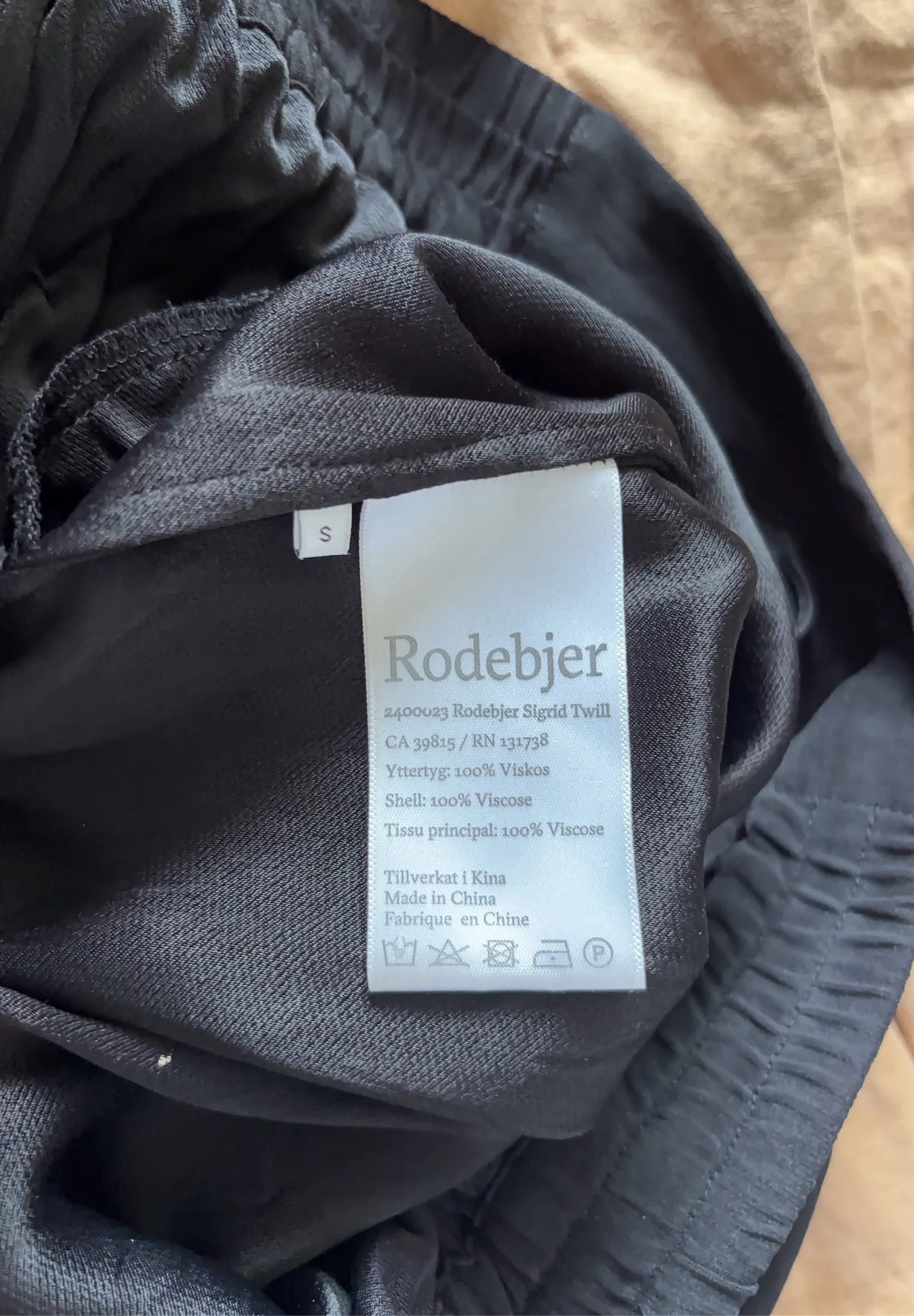 Rodebjer Rodebjer Rodebjer Sigrid Twill Pants Size 27" / US 4 / IT 40 - 3 Thumbnail
