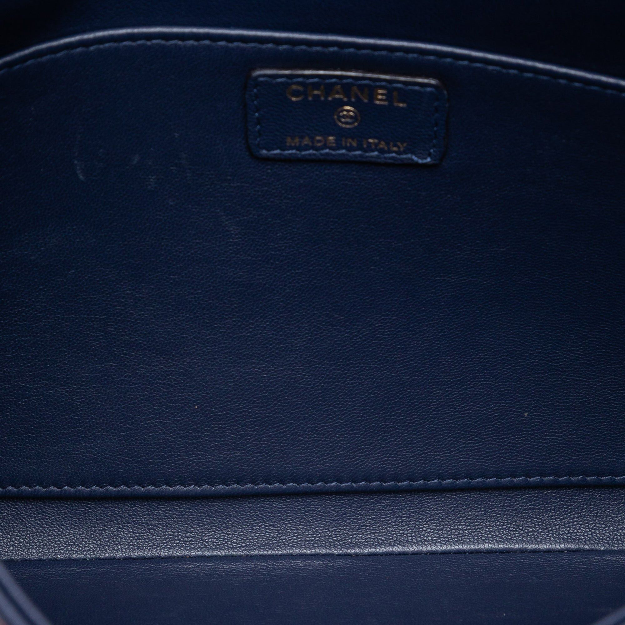 Chanel Large Bicolor Lambskin Envelope Clutch Size ONE SIZE - 4 Thumbnail