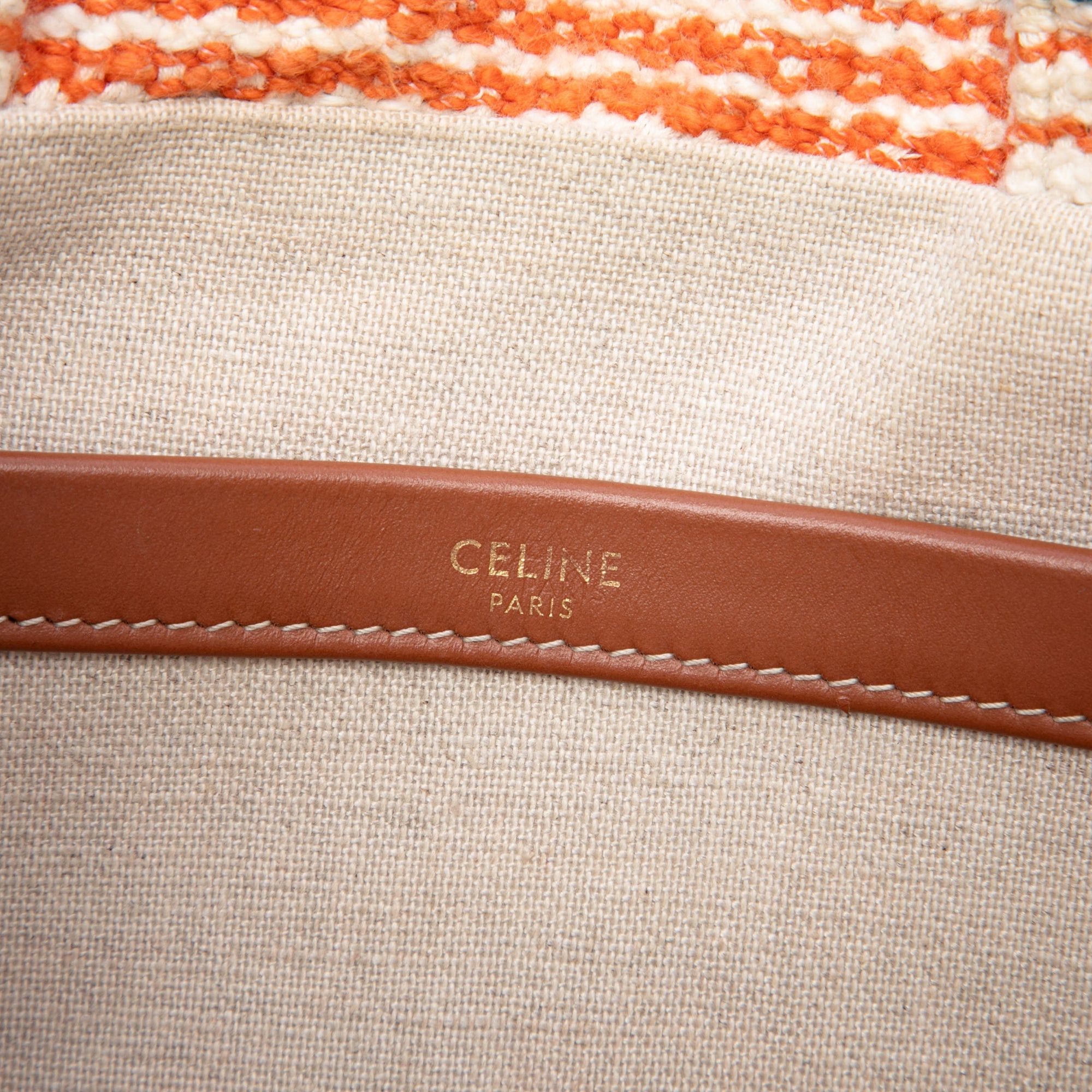 Celine Small Canvas Cabas Thais Satchel Size ONE SIZE - 5 Thumbnail