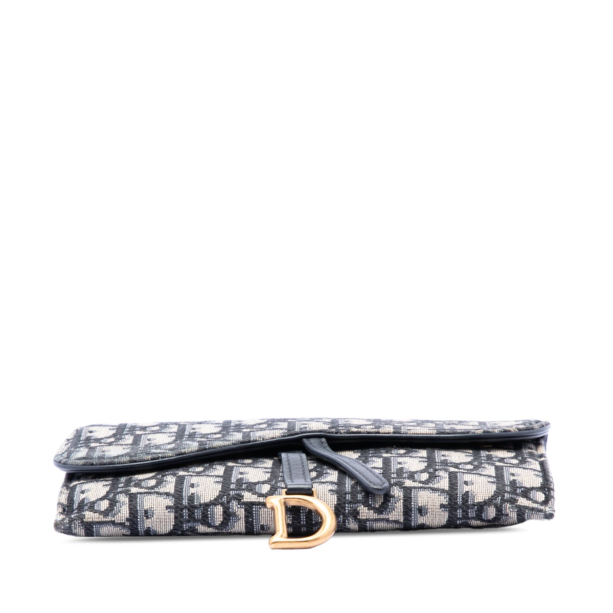 Dior Oblique Canvas Saddle Wallet On Chain Size ONE SIZE - 3 Thumbnail