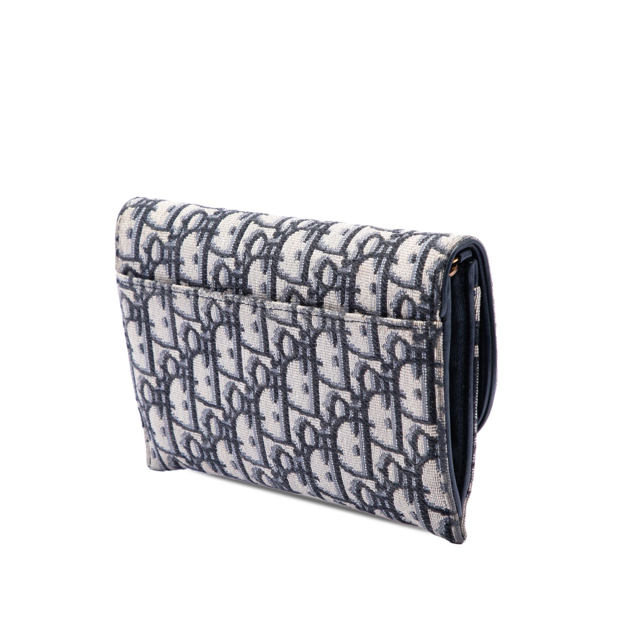 Dior Oblique Canvas Saddle Wallet On Chain Size ONE SIZE - 2 Thumbnail