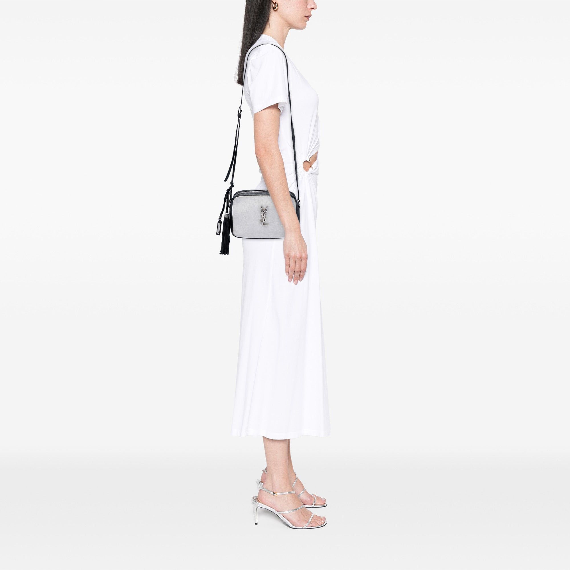 Saint Laurent Paris Canvas Monogram Lou Camera Bag Size ONE SIZE - 6 Thumbnail