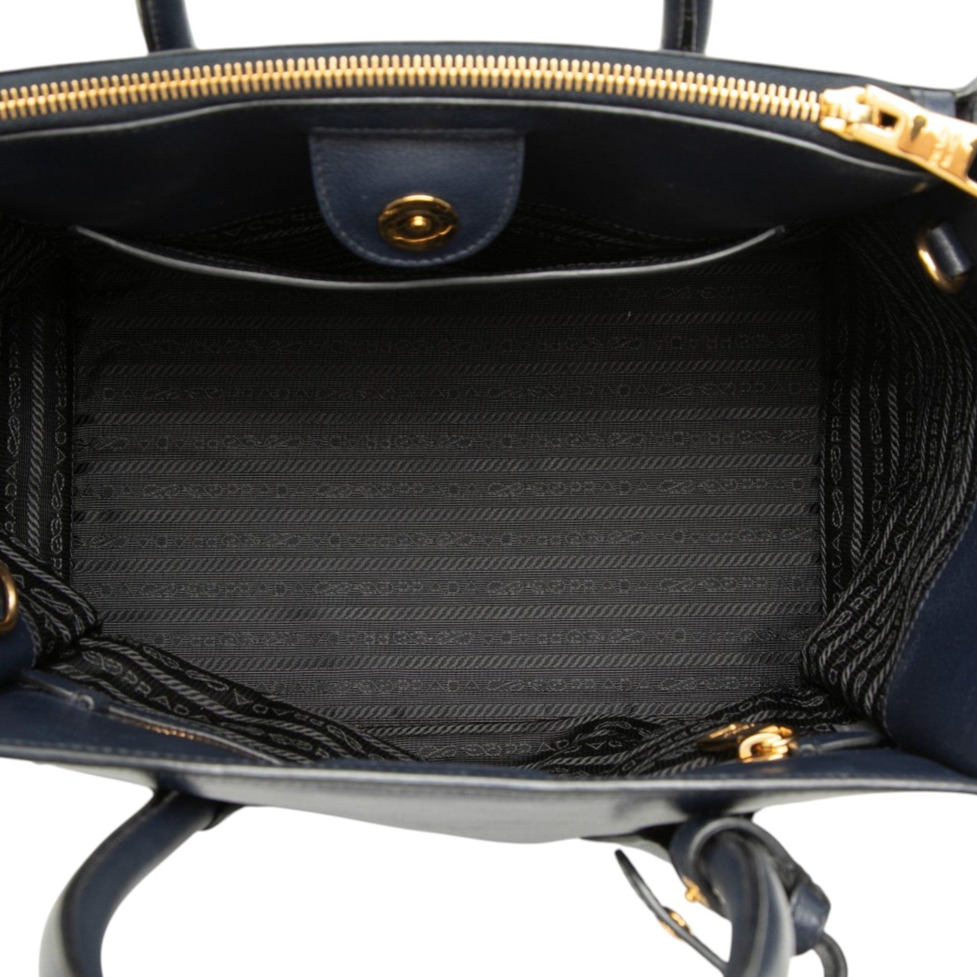 Prada Glace Calf Twin Pocket Double Handle Satchel Size ONE SIZE - 4 Thumbnail