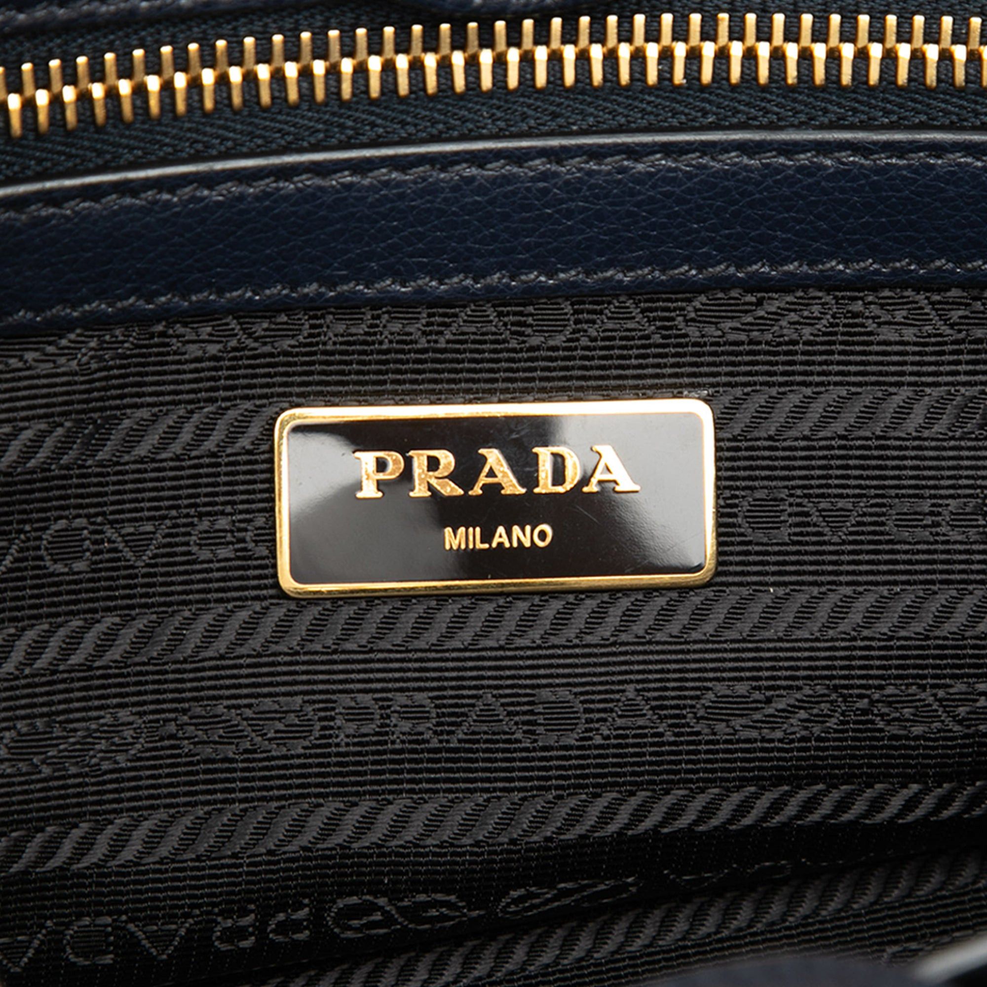 Prada Glace Calf Twin Pocket Double Handle Satchel Size ONE SIZE - 5 Thumbnail