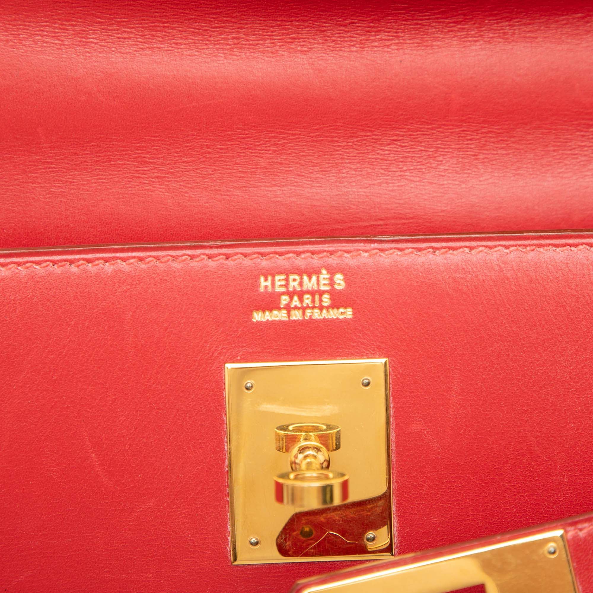 Hermes Box Calf Kelly Sellier 32 Size ONE SIZE - 5 Thumbnail
