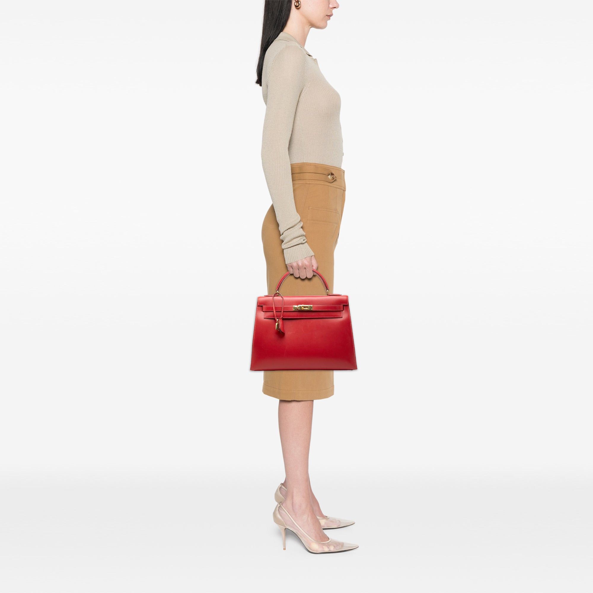 Hermes Box Calf Kelly Sellier 32 Size ONE SIZE - 7 Thumbnail