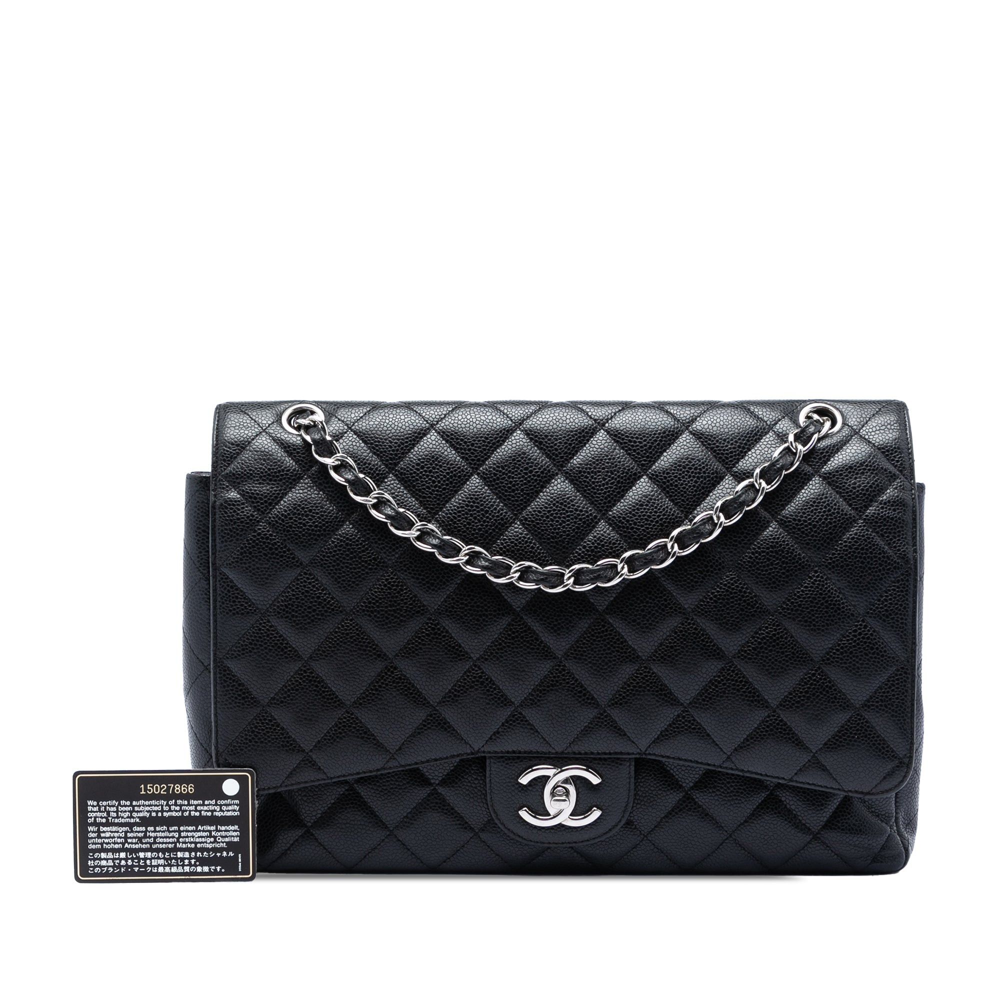 Chanel Maxi Classic Caviar Double Flap Size ONE SIZE - 6 Thumbnail