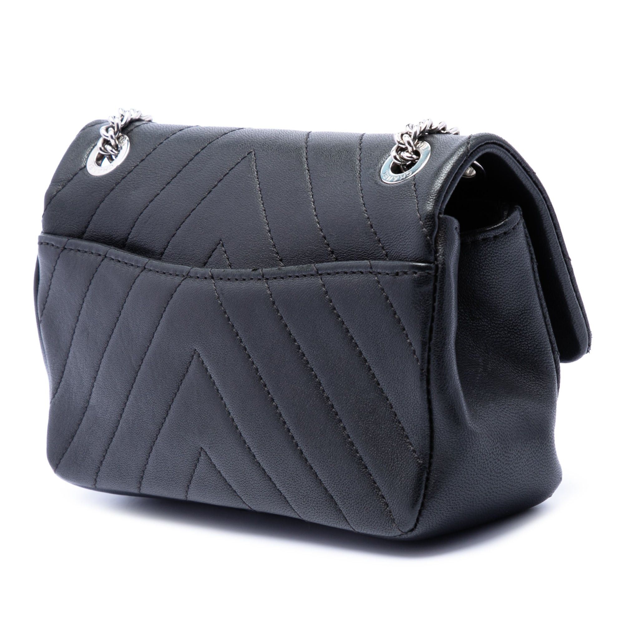 Chanel Mini CC Chevron Calfskin Single Flap Size ONE SIZE - 2 Thumbnail