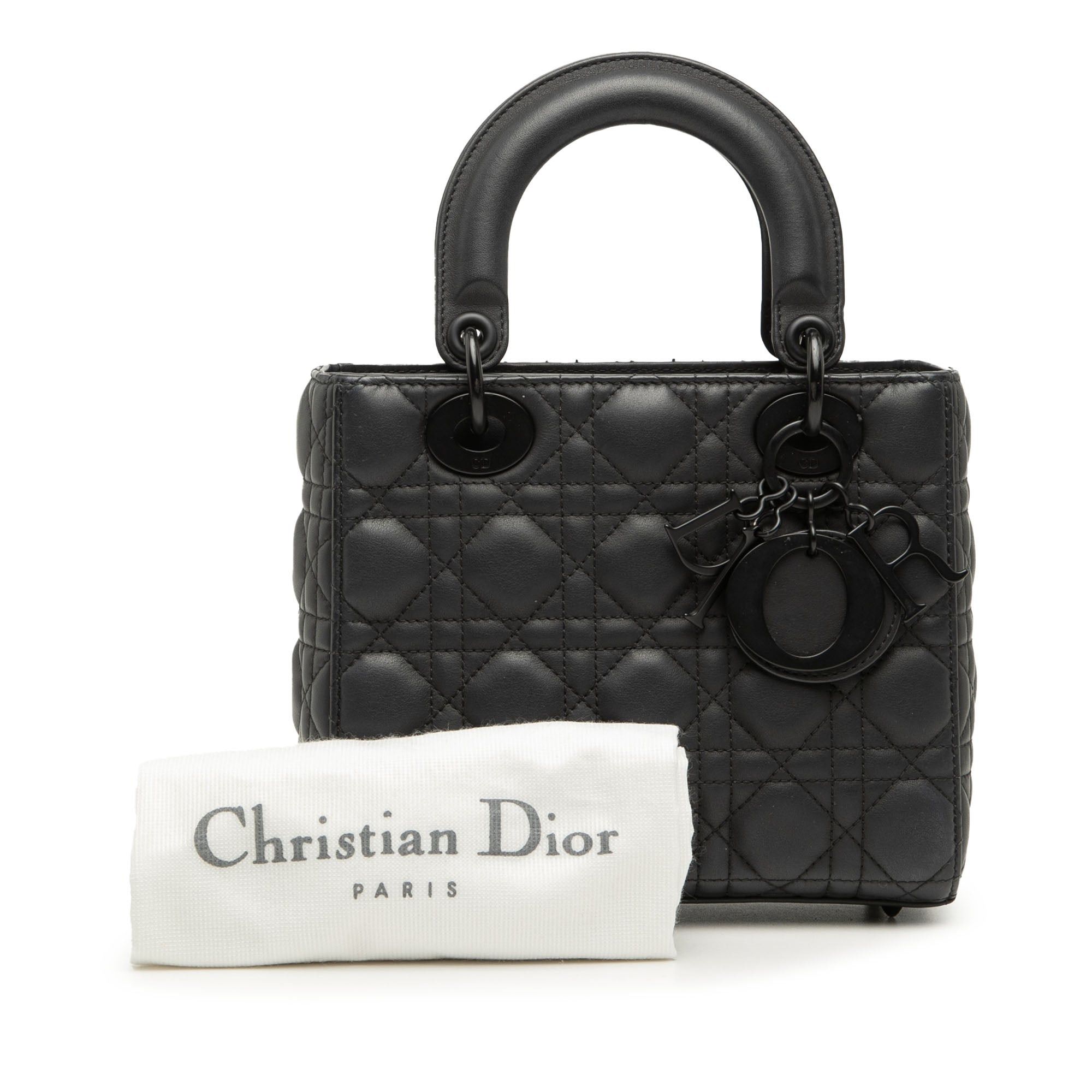 Dior Small Ultra Matte Calfskin Cannage My ABCDior Lady Dior Size ONE SIZE - 8 Thumbnail