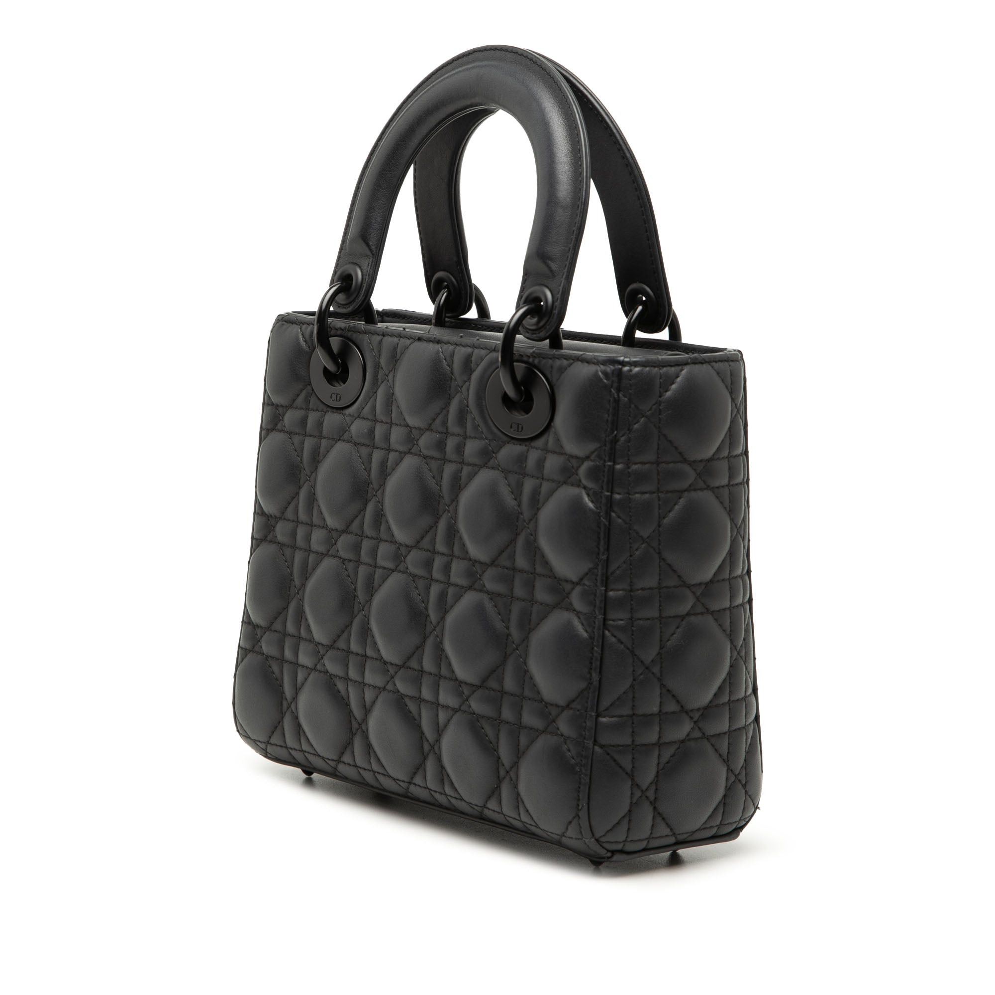 Dior Small Ultra Matte Calfskin Cannage My ABCDior Lady Dior Size ONE SIZE - 2 Thumbnail