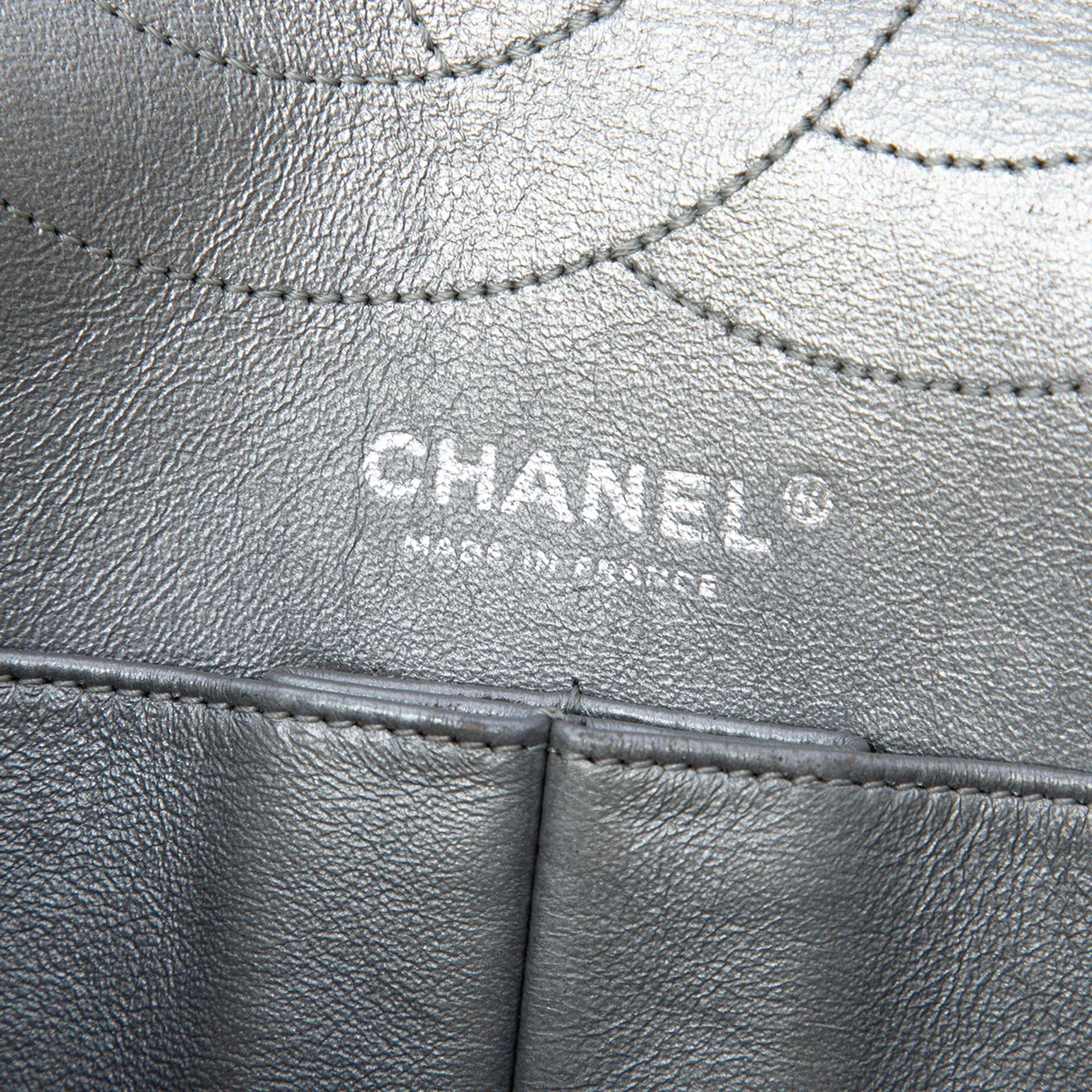 Chanel Quilted Metallic Aged Calfskin Reissue 2.55 Double Flap 227 Size ONE SIZE - 5 Thumbnail