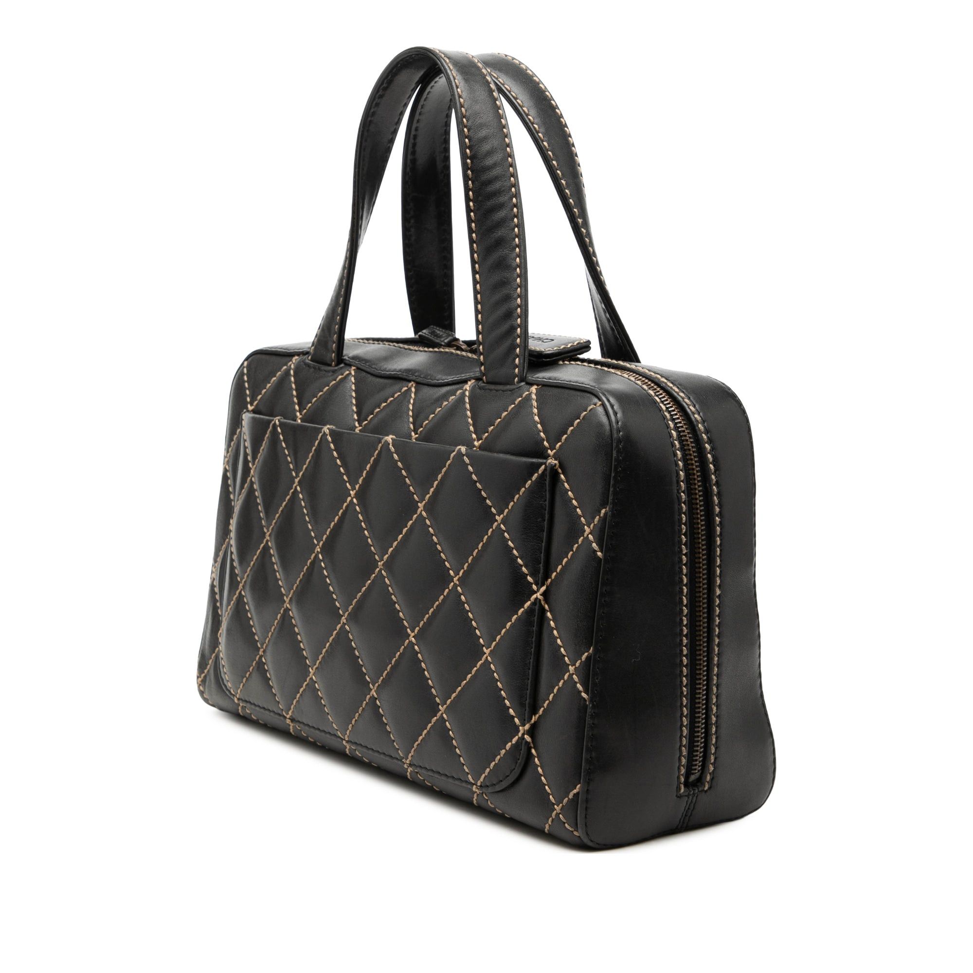 Chanel CC Lambskin Wild Stitch Handbag Size ONE SIZE - 2 Thumbnail