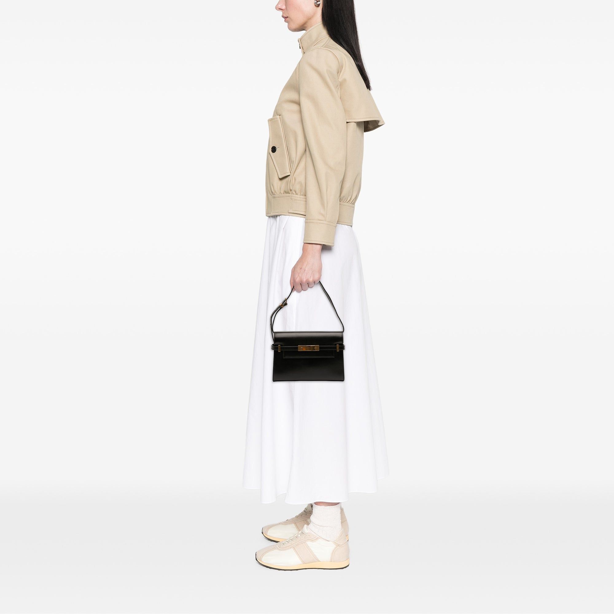 Saint Laurent Paris Small Leather Manhattan Shoulder Bag Size ONE SIZE - 6 Thumbnail