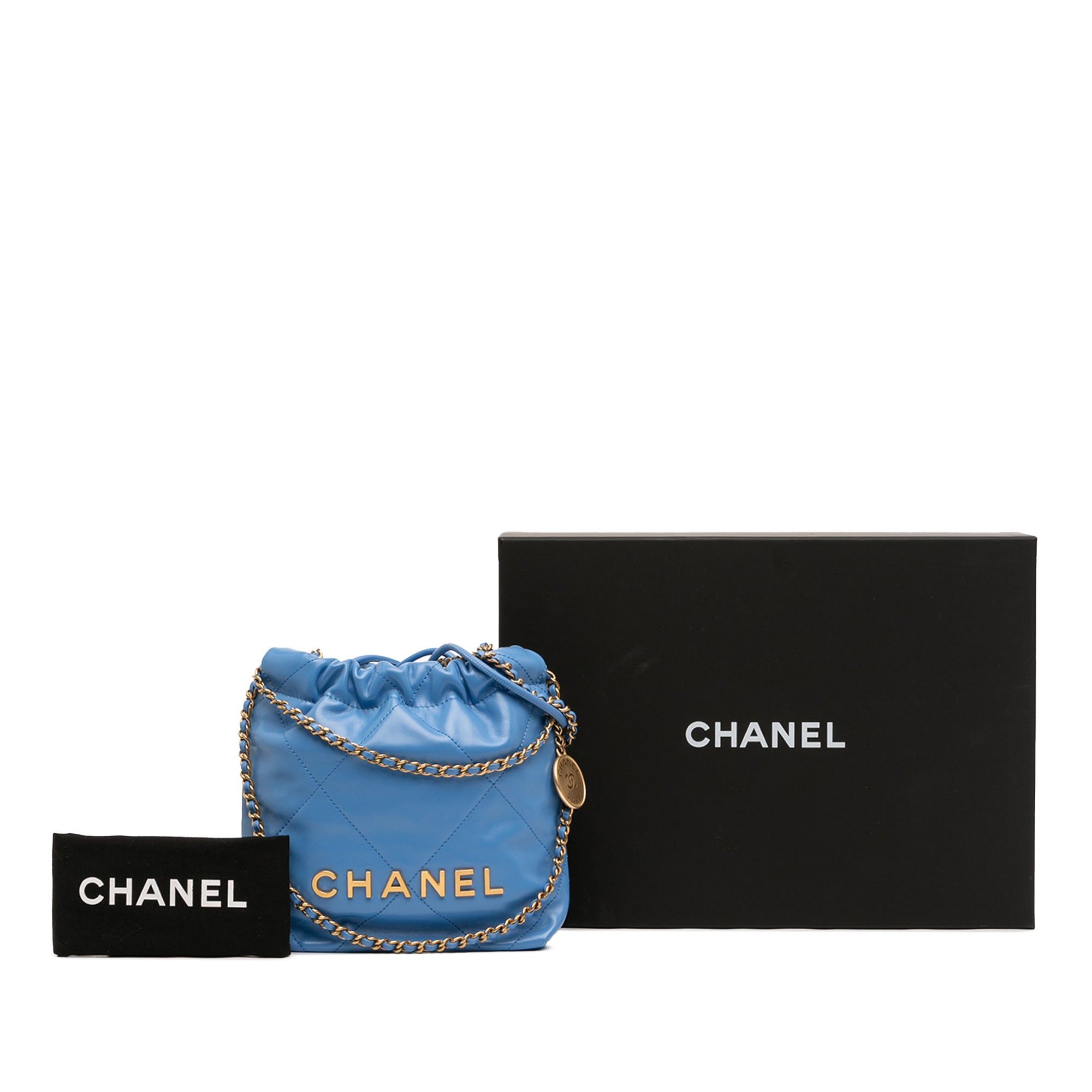 Chanel Mini Shiny Calfskin 22 Handbag Size ONE SIZE - 7 Thumbnail
