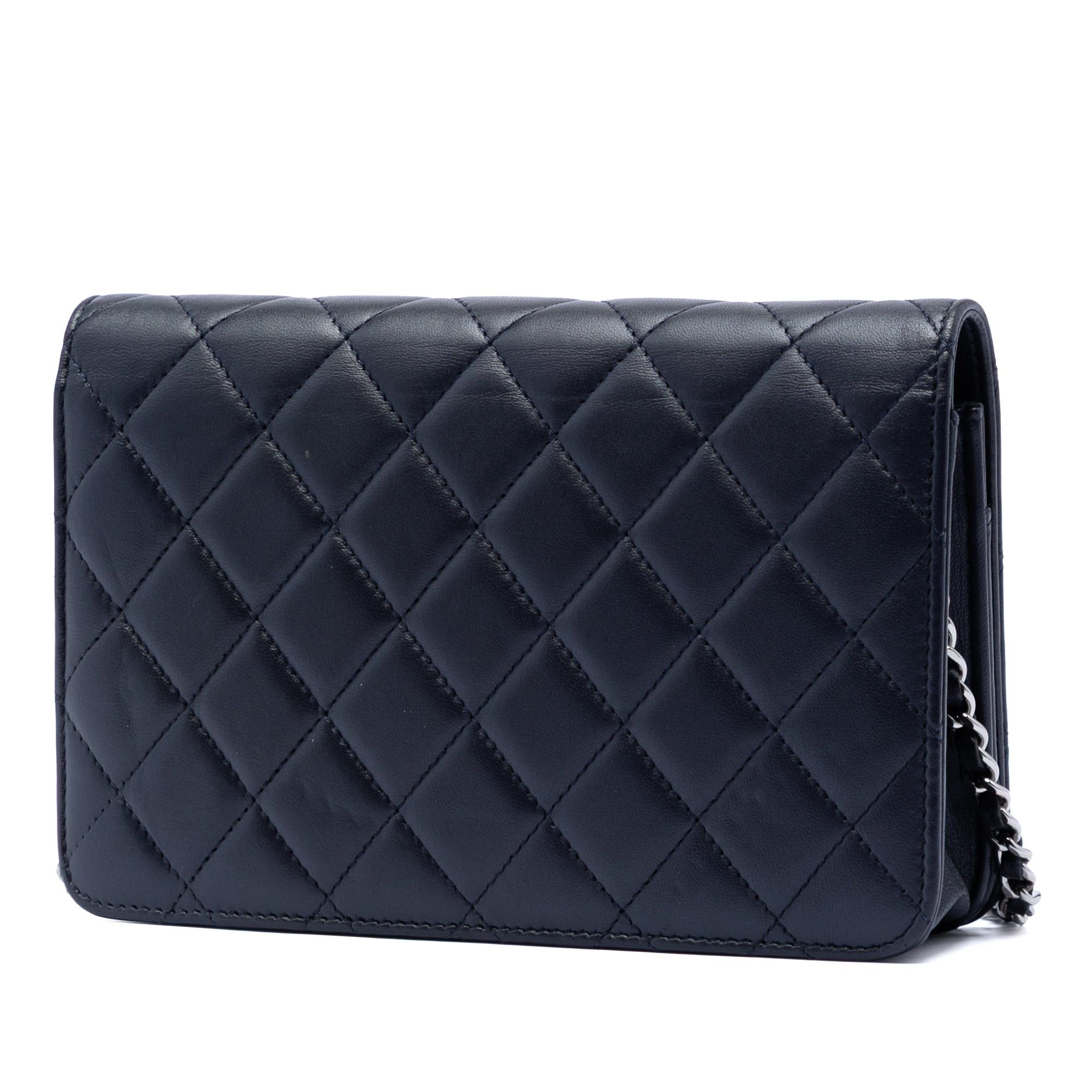 Chanel CC Quilted Lambskin Pearl Strap Wallet on Chain Size ONE SIZE - 2 Thumbnail