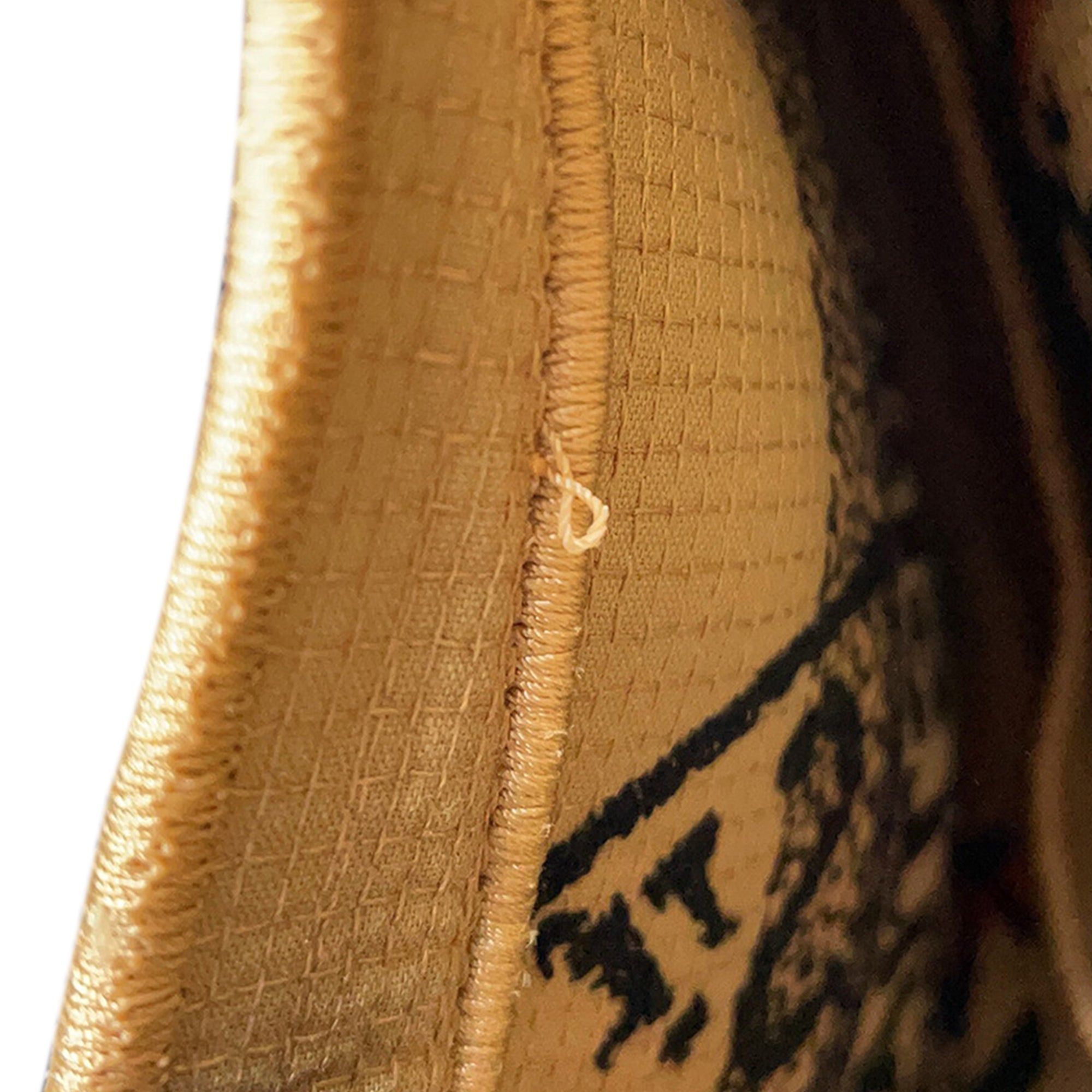 Dior Jute Union Embroidered Saddle Bag Size ONE SIZE - 6 Thumbnail