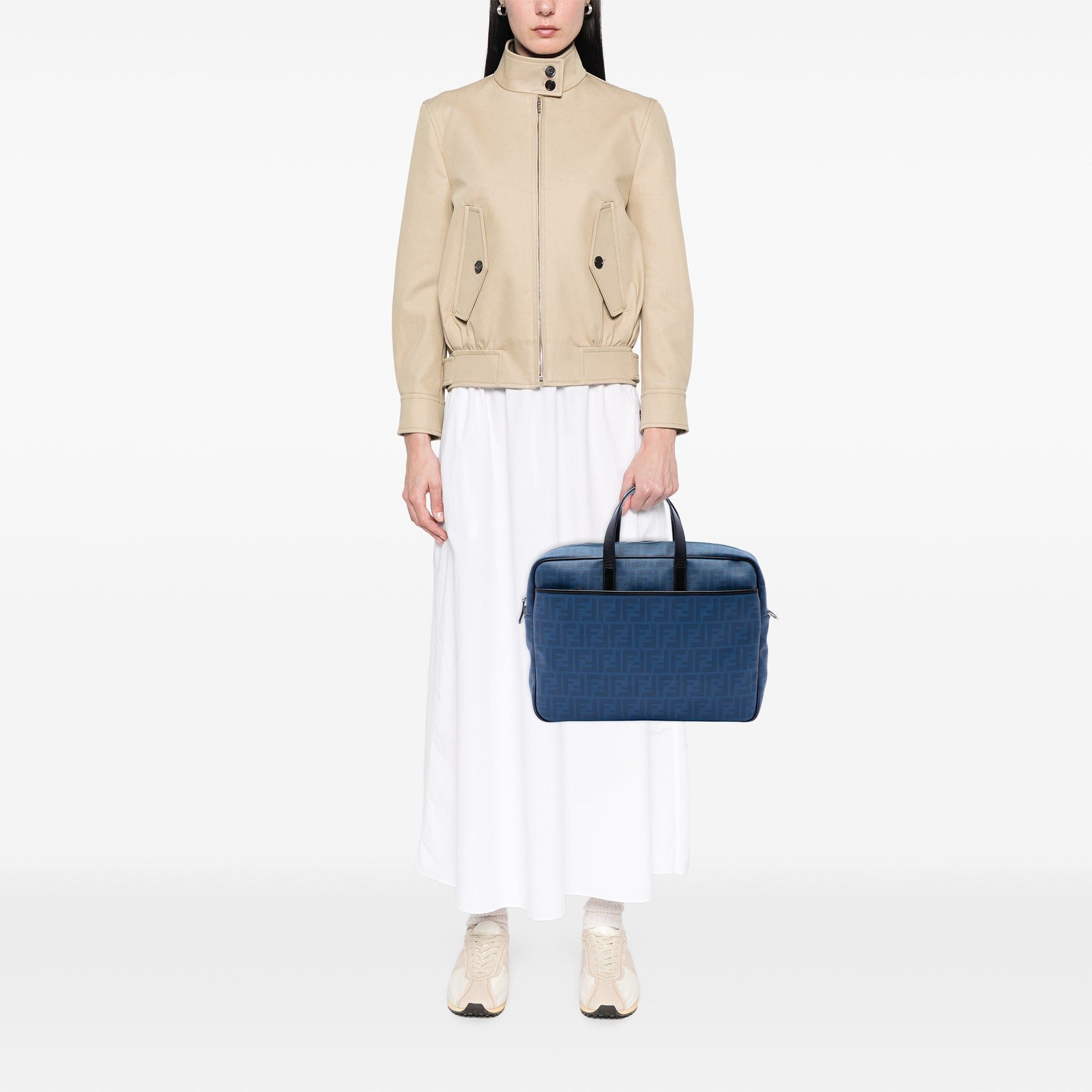 Fendi Zucca Coated Canvas Business Bag Size ONE SIZE - 6 Thumbnail