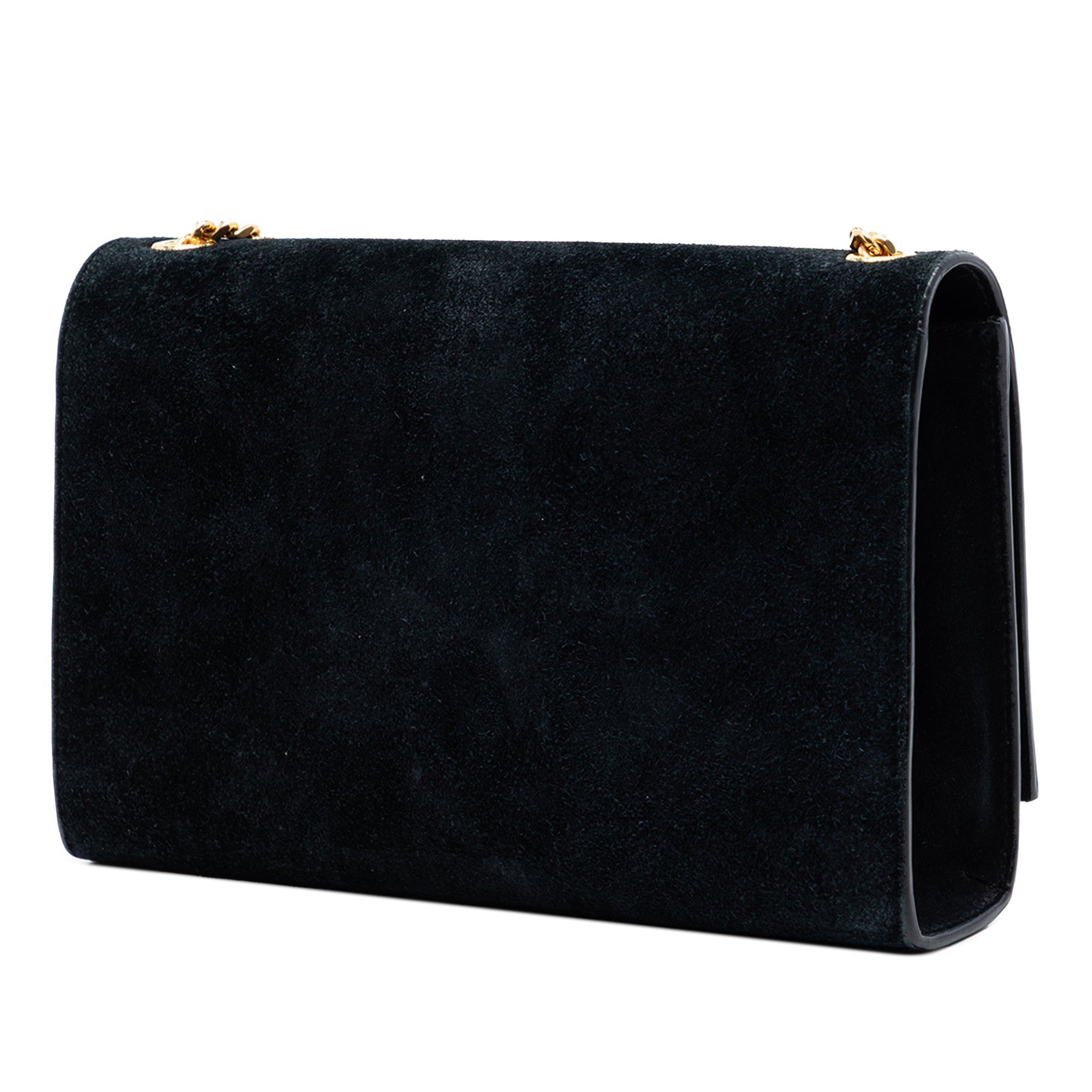 Saint Laurent Paris Medium Suede Monogram Kate Tassel Crossbody Size ONE SIZE - 2 Thumbnail