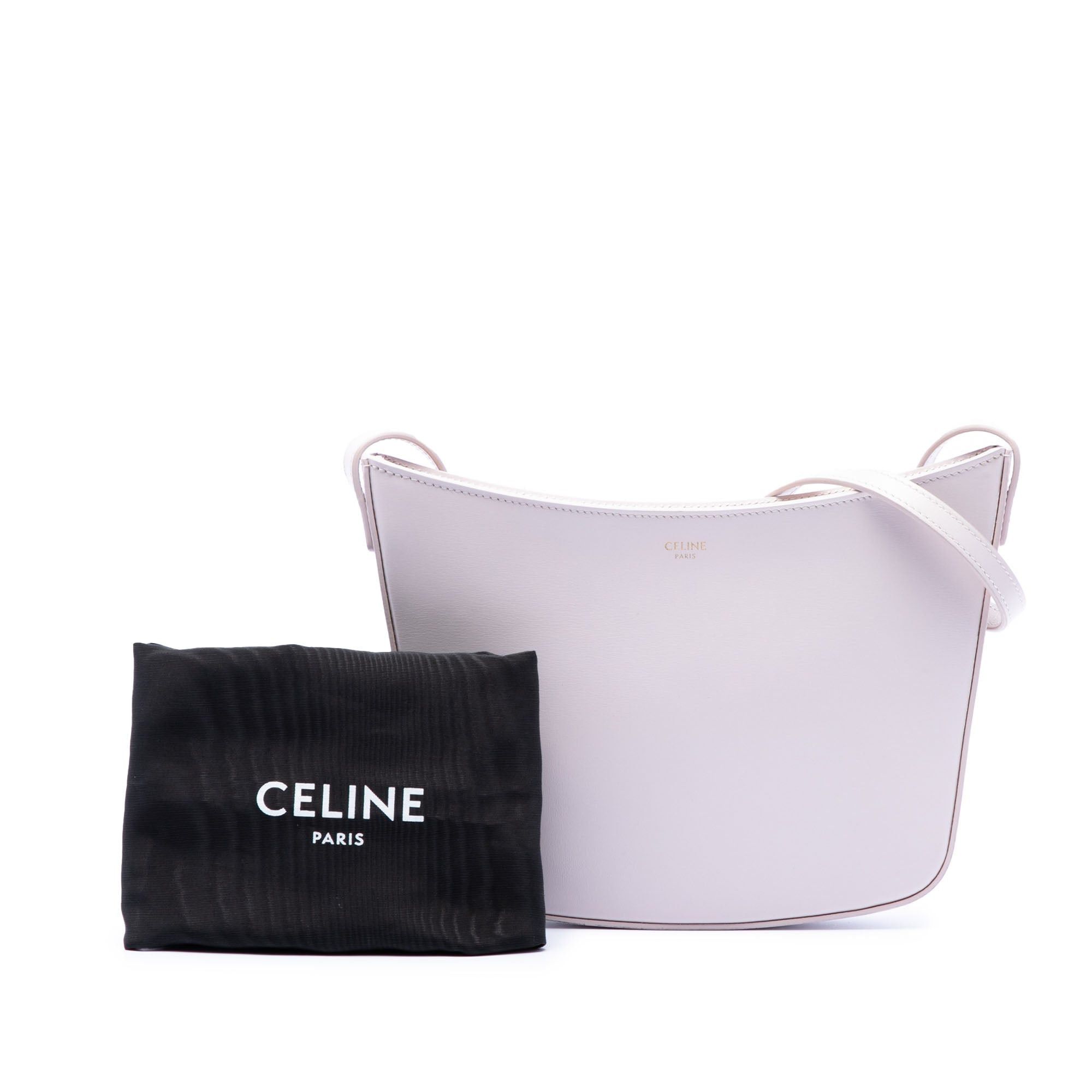 Celine Medium Shiny Calfskin Croque Shoulder Bag Size ONE SIZE - 7 Thumbnail