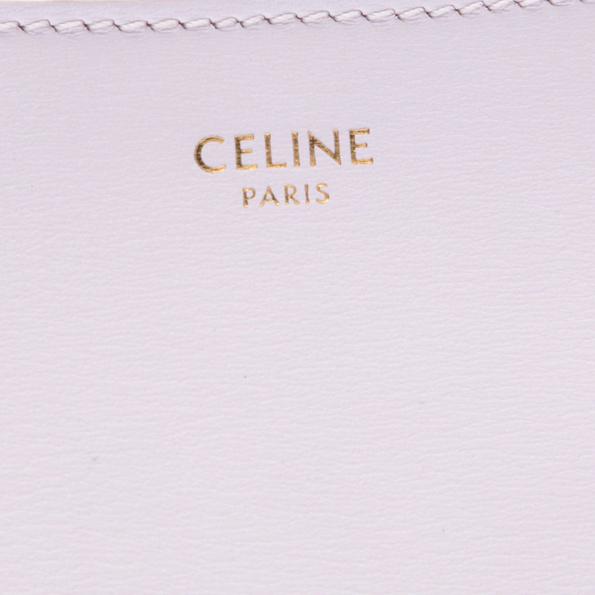 Celine Medium Shiny Calfskin Croque Shoulder Bag Size ONE SIZE - 5 Thumbnail