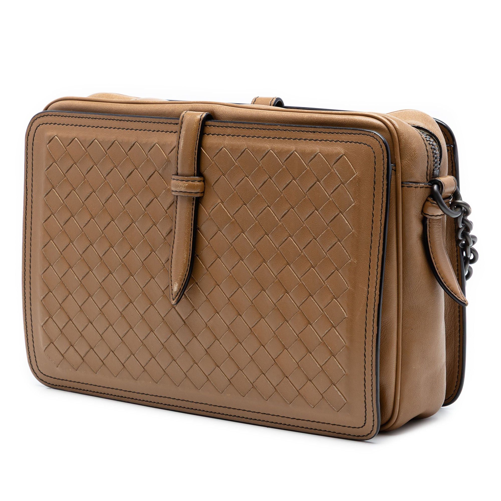 Bottega Veneta Nappa Intrecciato Belt Flap Camera Bag Size ONE SIZE - 2 Thumbnail