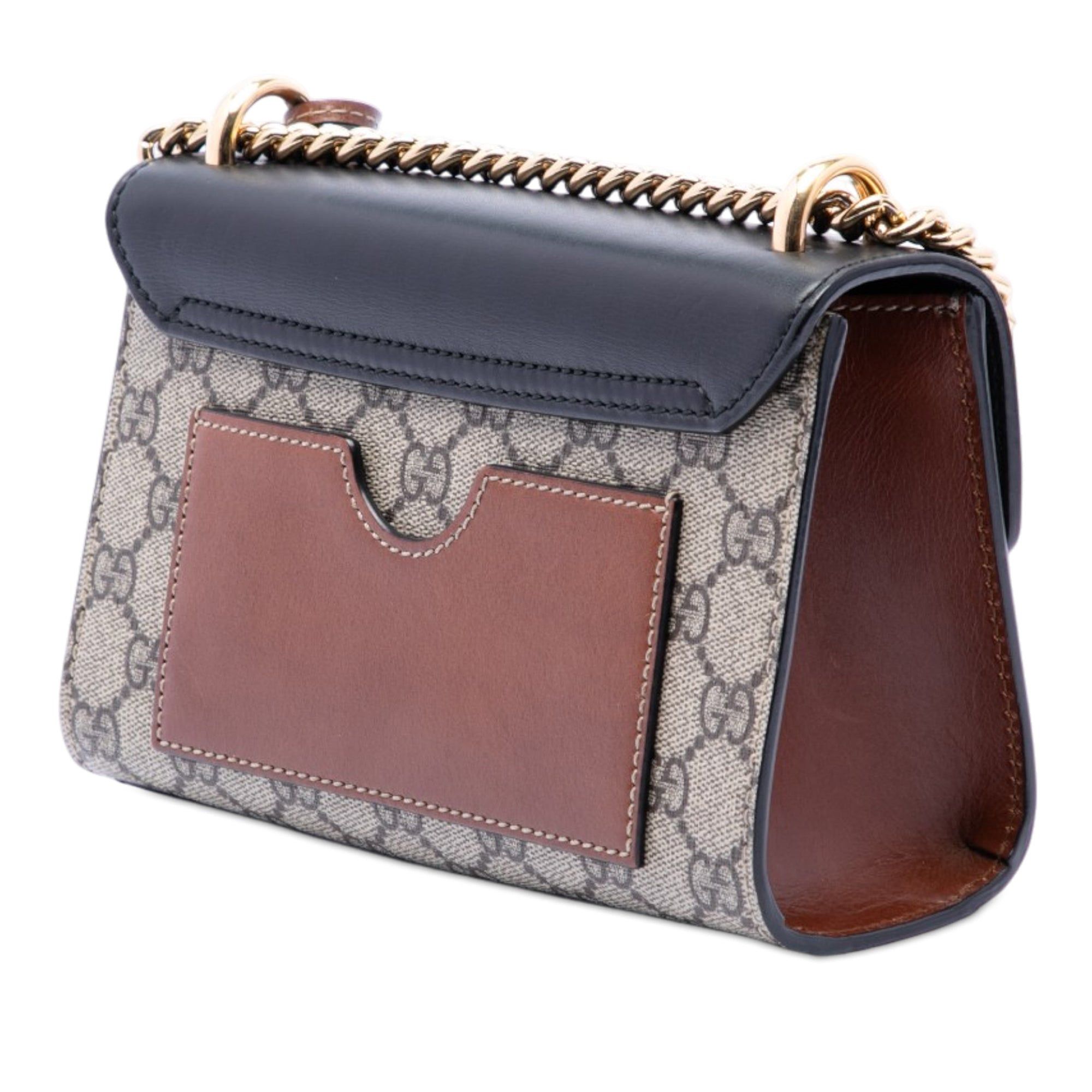 Gucci Small GG Supreme Padlock Crossbody Size ONE SIZE - 2 Thumbnail