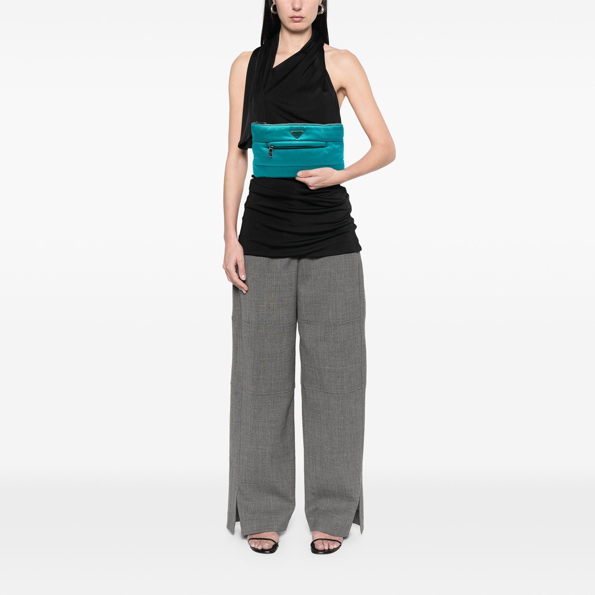 Prada Tessuto Bomber Clutch Size ONE SIZE - 6 Thumbnail