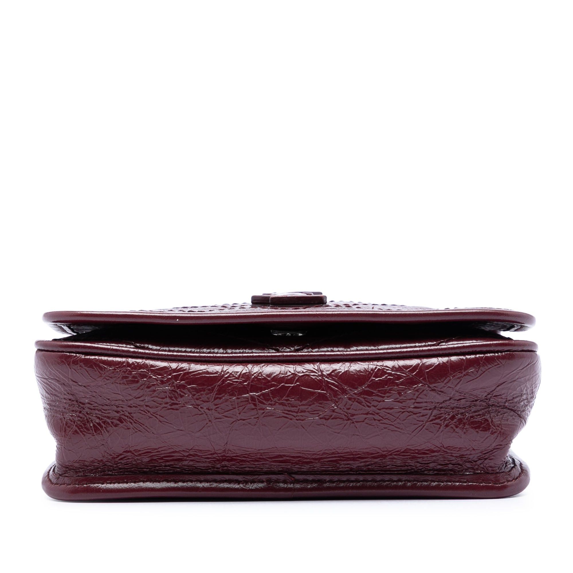 Saint Laurent Paris Crinkled Calfskin Niki Wallet on Chain Size ONE SIZE - 3 Thumbnail