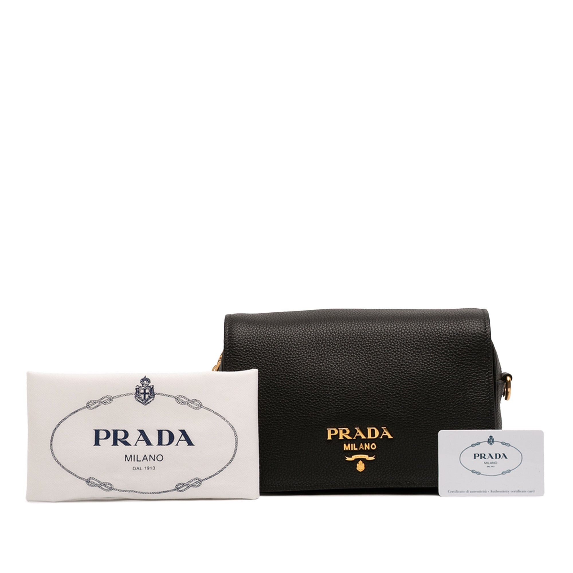 Prada Vitello Phenix Flap Crossbody Size ONE SIZE - 7 Thumbnail