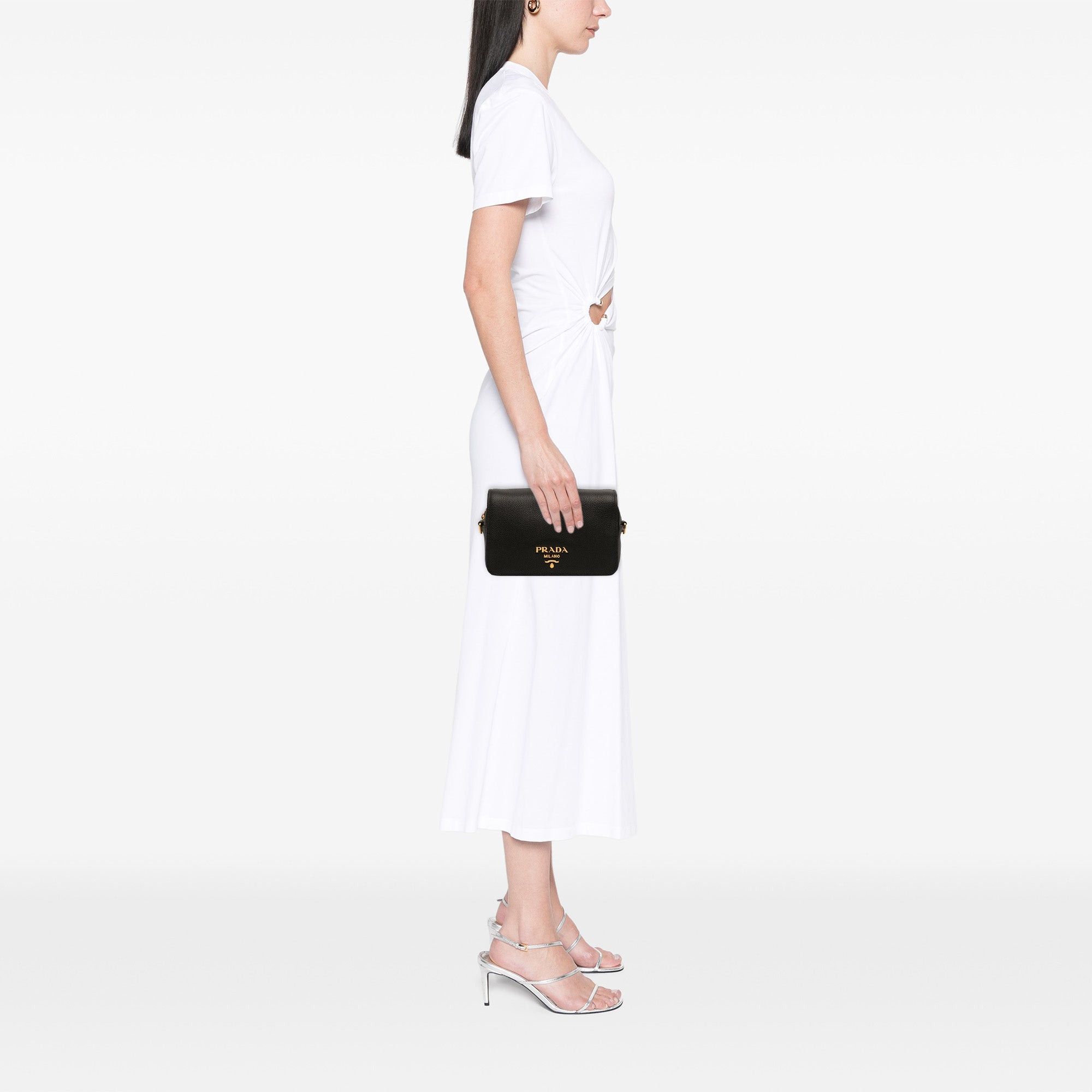 Prada Vitello Phenix Flap Crossbody Size ONE SIZE - 6 Thumbnail