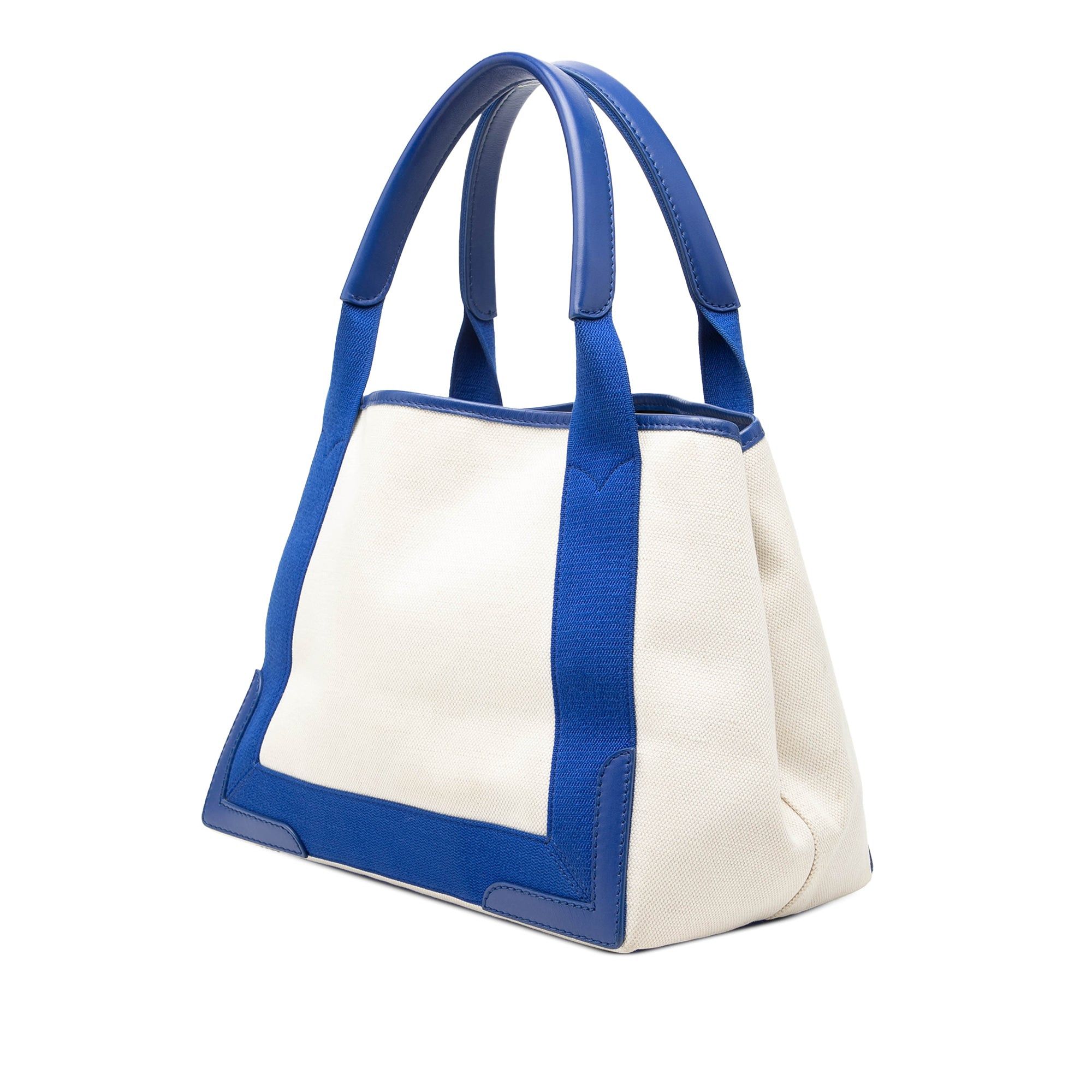 Balenciaga Canvas Navy Cabas S Tote Size ONE SIZE - 2 Thumbnail