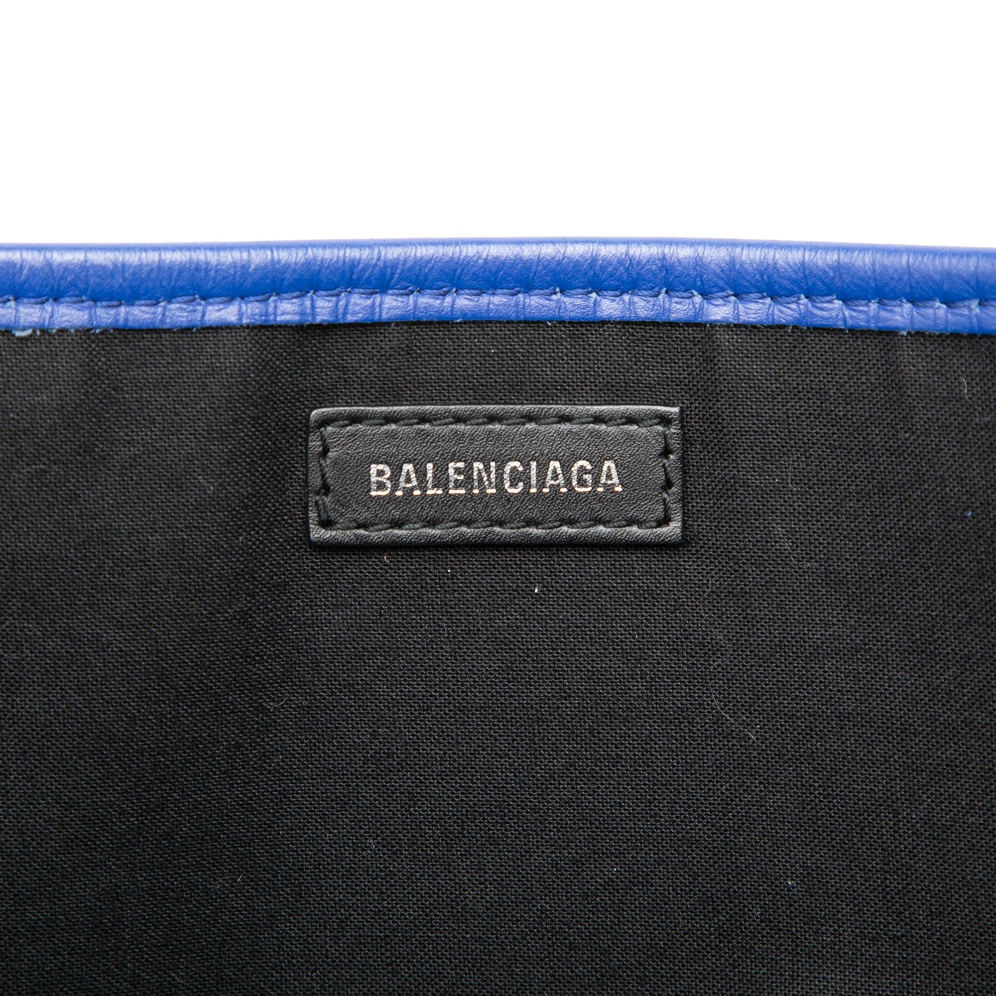 Balenciaga Canvas Navy Cabas S Tote Size ONE SIZE - 5 Thumbnail
