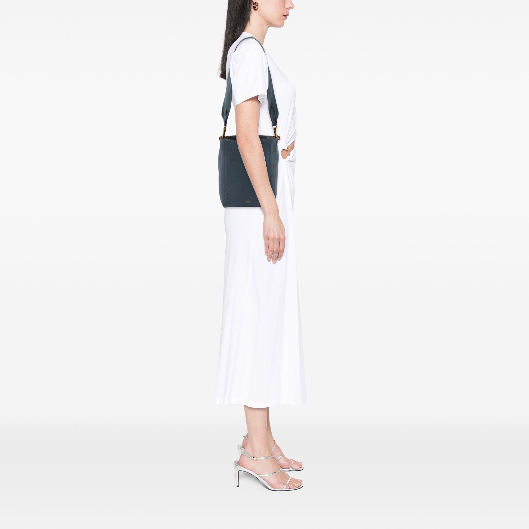 Celine Small Soft Grained Calfskin Seau Sangle Bucket Bag Size ONE SIZE - 6 Thumbnail