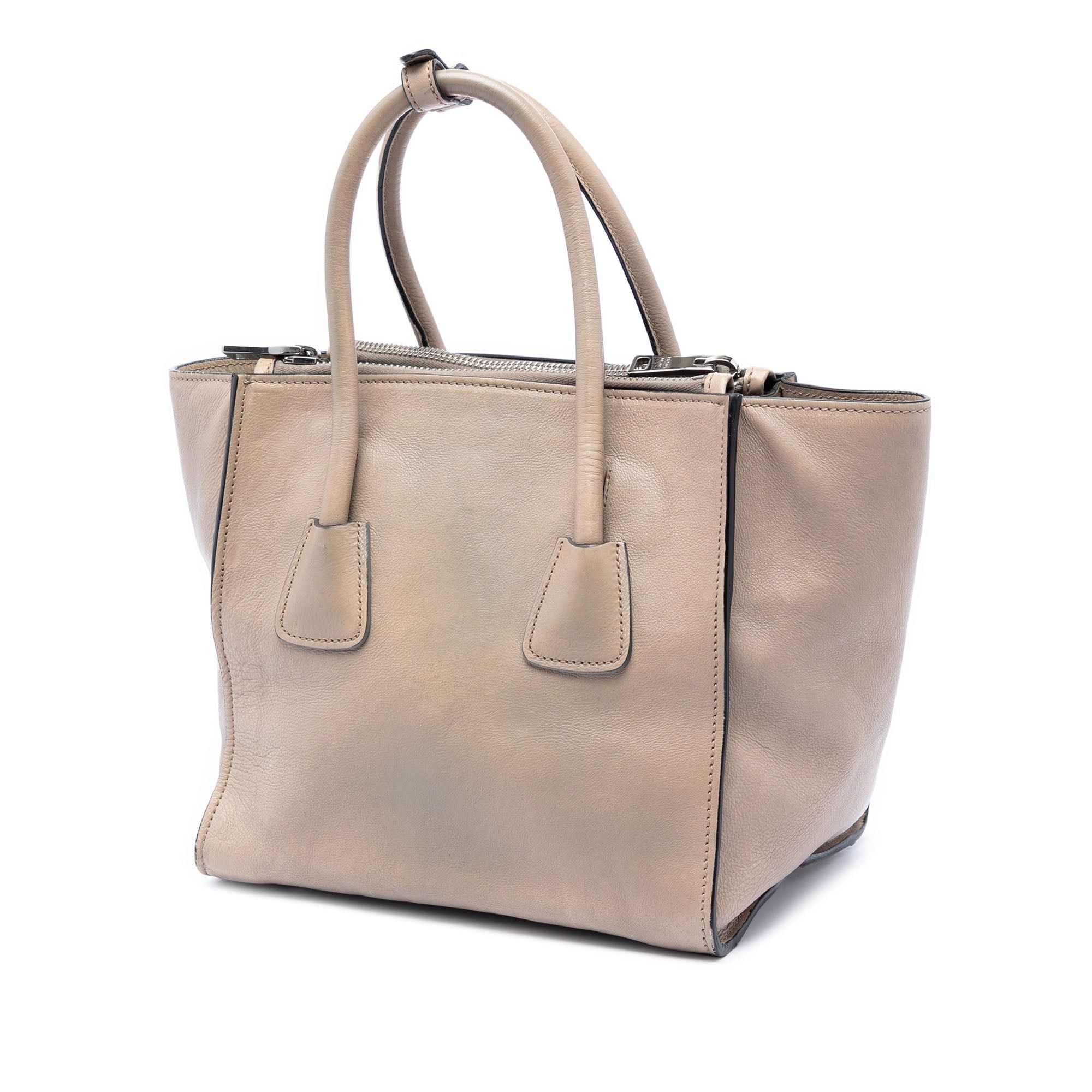 Prada Small Glace Calf Twin Pocket Satchel Size ONE SIZE - 2 Thumbnail