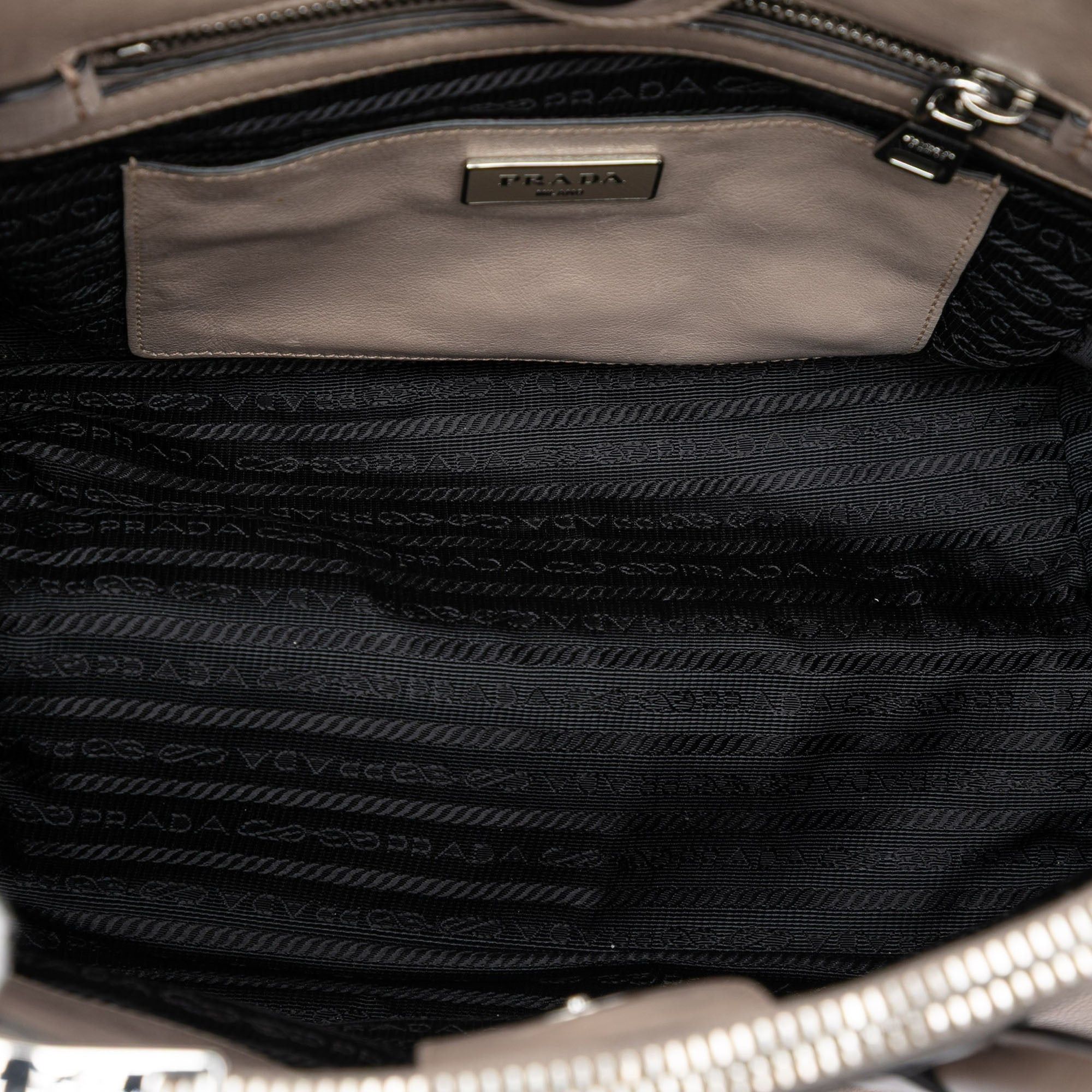 Prada Small Glace Calf Twin Pocket Satchel Size ONE SIZE - 4 Thumbnail