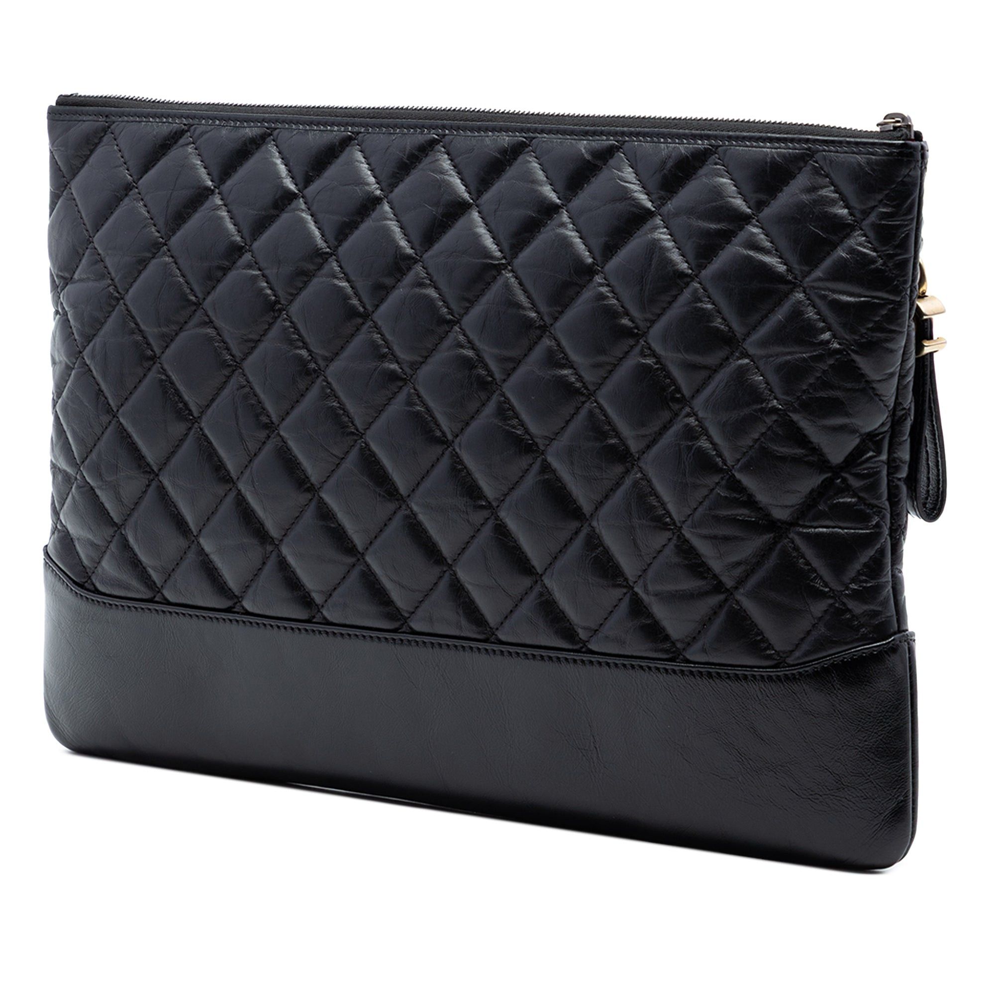 Chanel Large Aged Calfskin Gabrielle O Case Clutch Size ONE SIZE - 2 Thumbnail