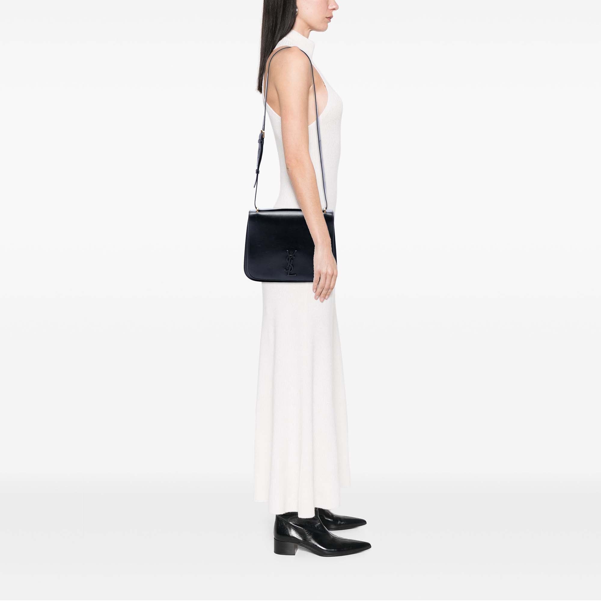 Saint Laurent Paris Medium Smooth Calfskin Spontini Crossbody Size ONE SIZE - 6 Thumbnail