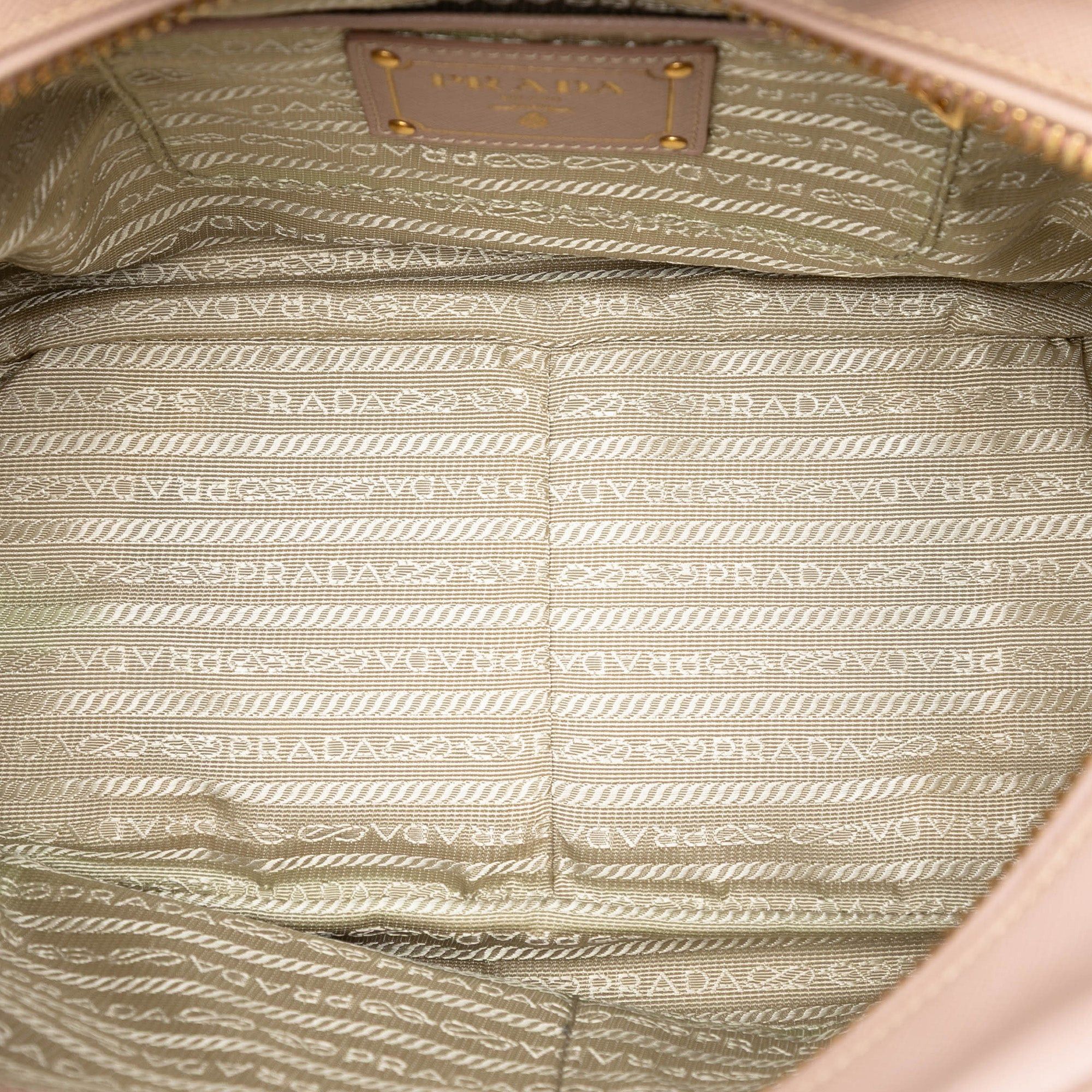 Prada Small Saffiano Square Bauletto Satchel Size ONE SIZE - 4 Thumbnail