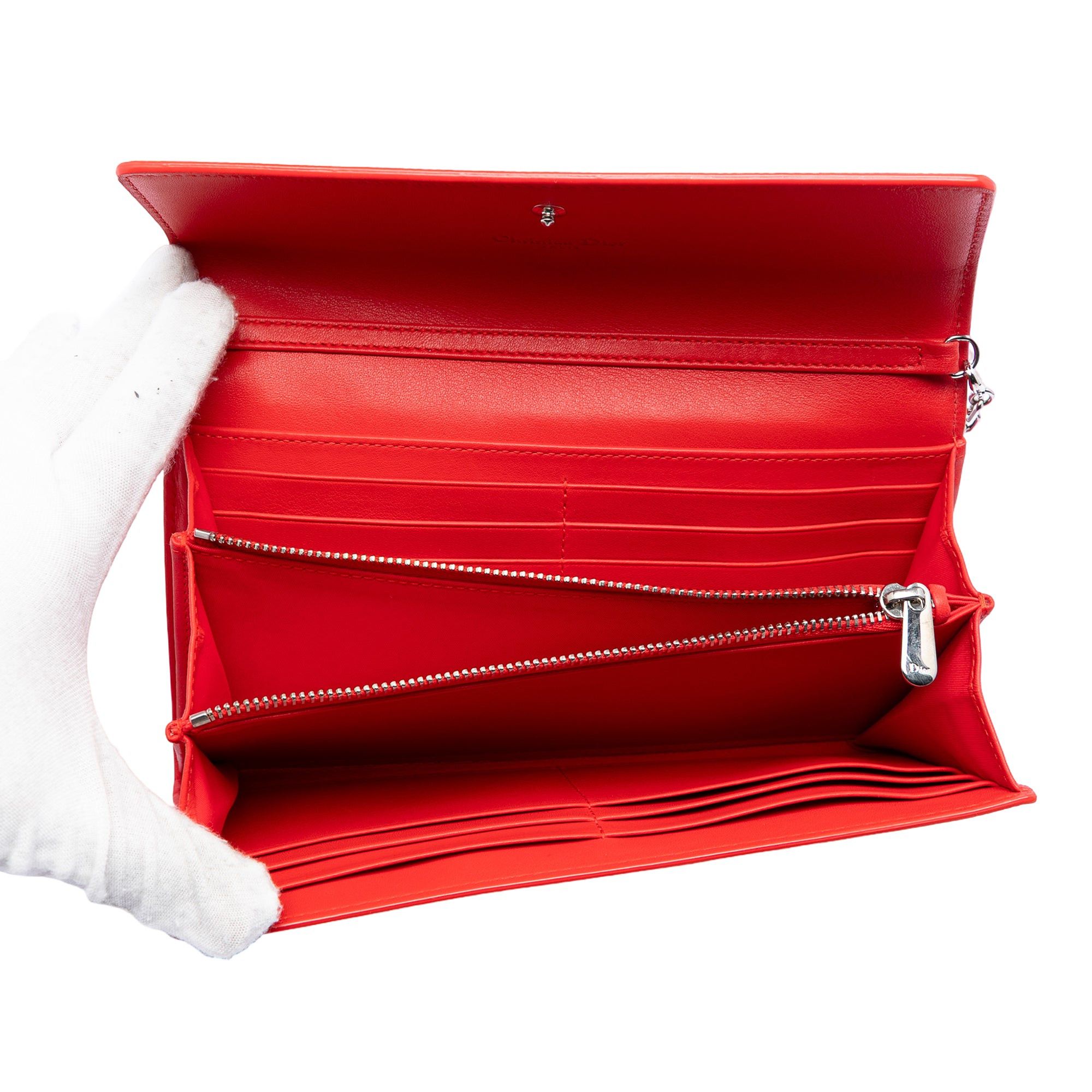 Dior Grained Patent Mania Rendez Vouz Wallet on Chain Size ONE SIZE - 4 Thumbnail