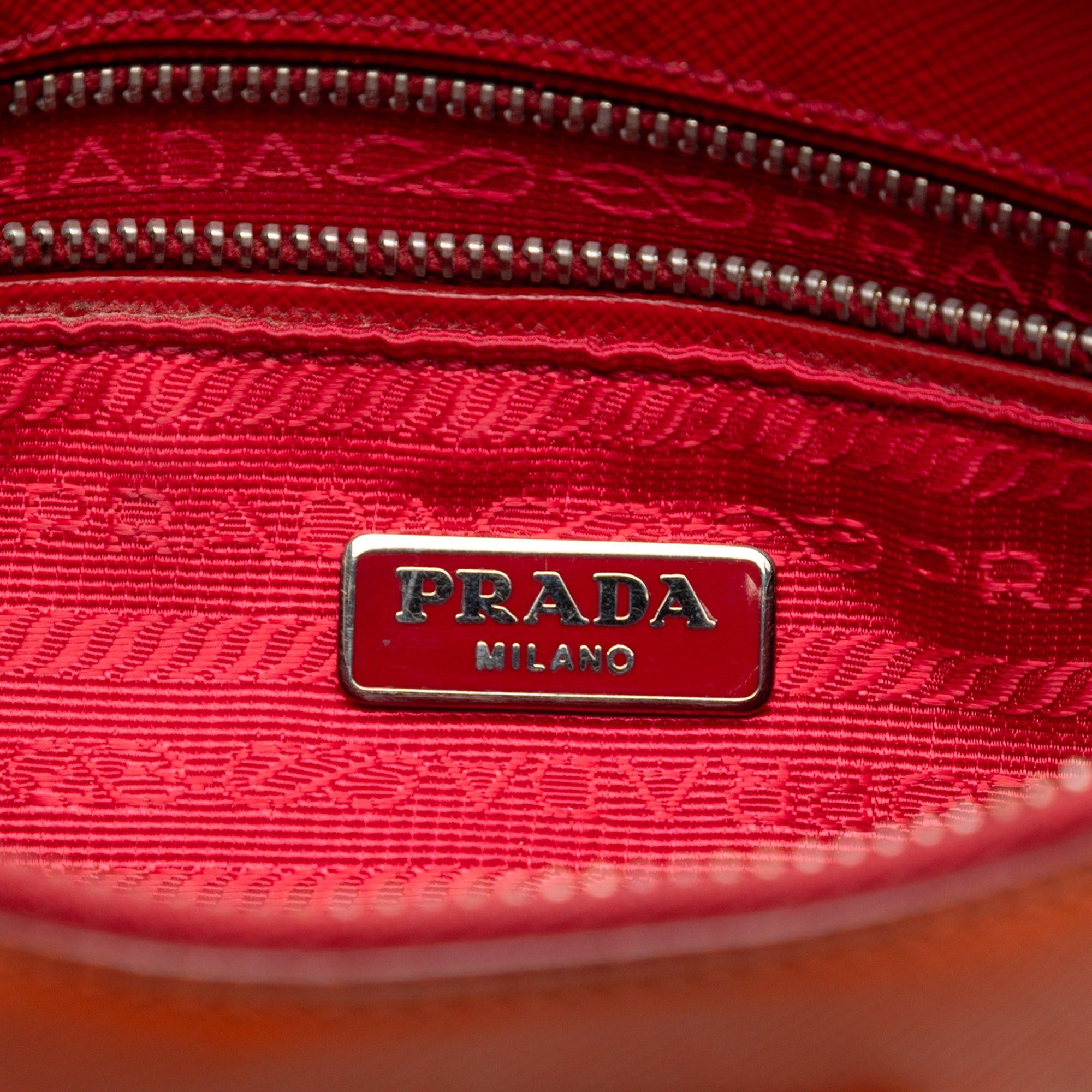 Prada Bicolor Saffiano Lux Crossbody Size ONE SIZE - 5 Thumbnail