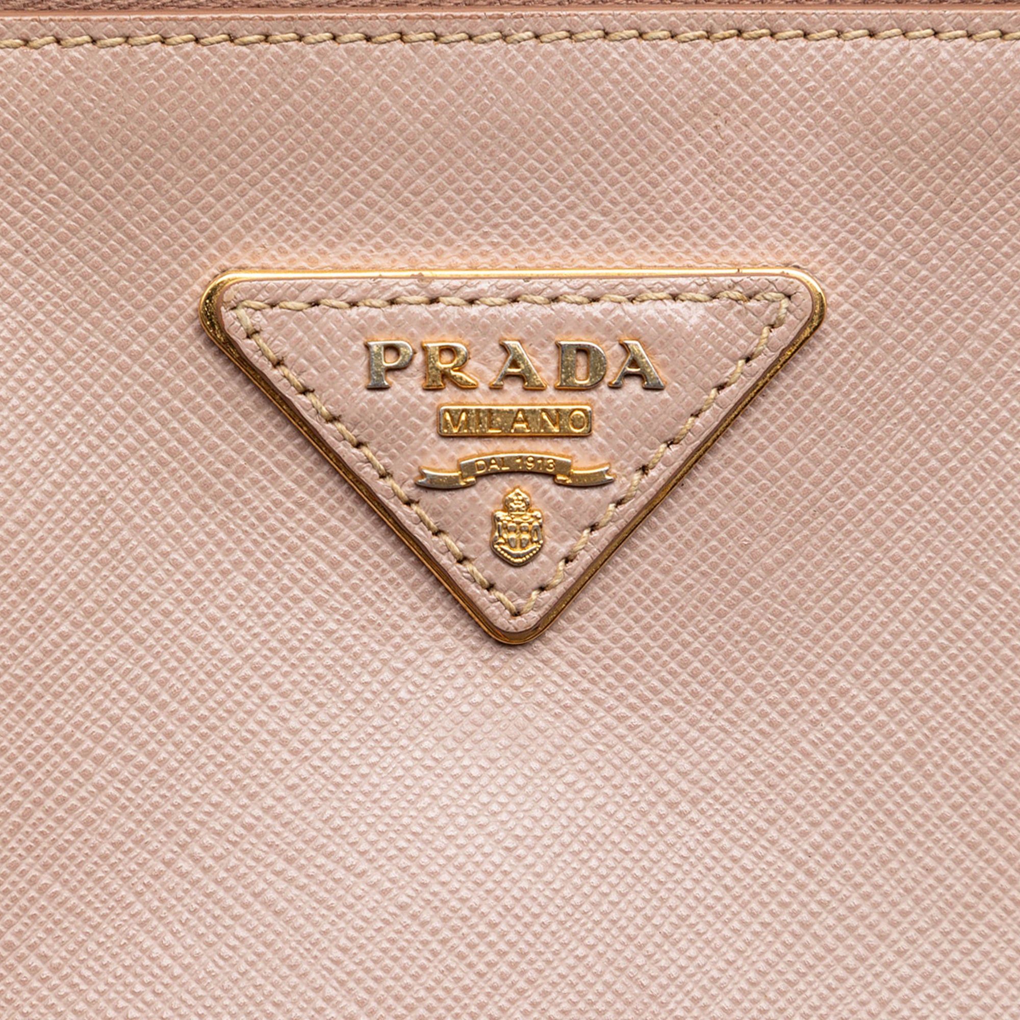 Prada Medium Saffiano Lux Galleria Double Zip Tote Size ONE SIZE - 5 Thumbnail