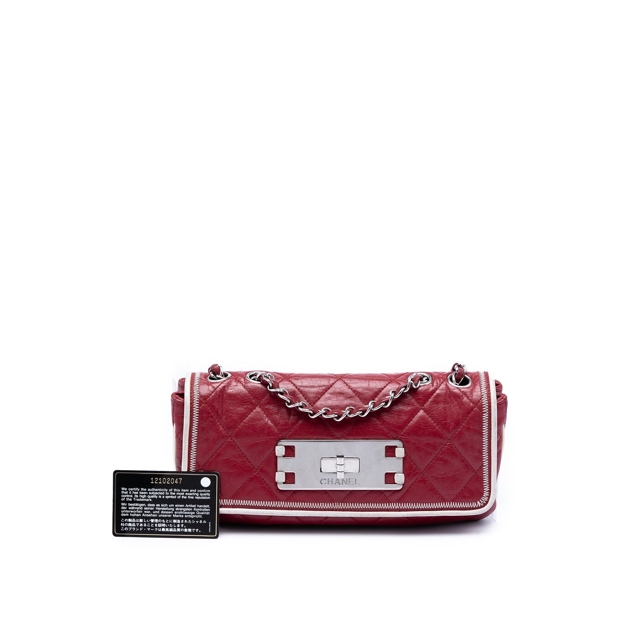 Chanel Quilted Aged Lambskin Reissue 2.55 East West Flap Size ONE SIZE - 7 Thumbnail