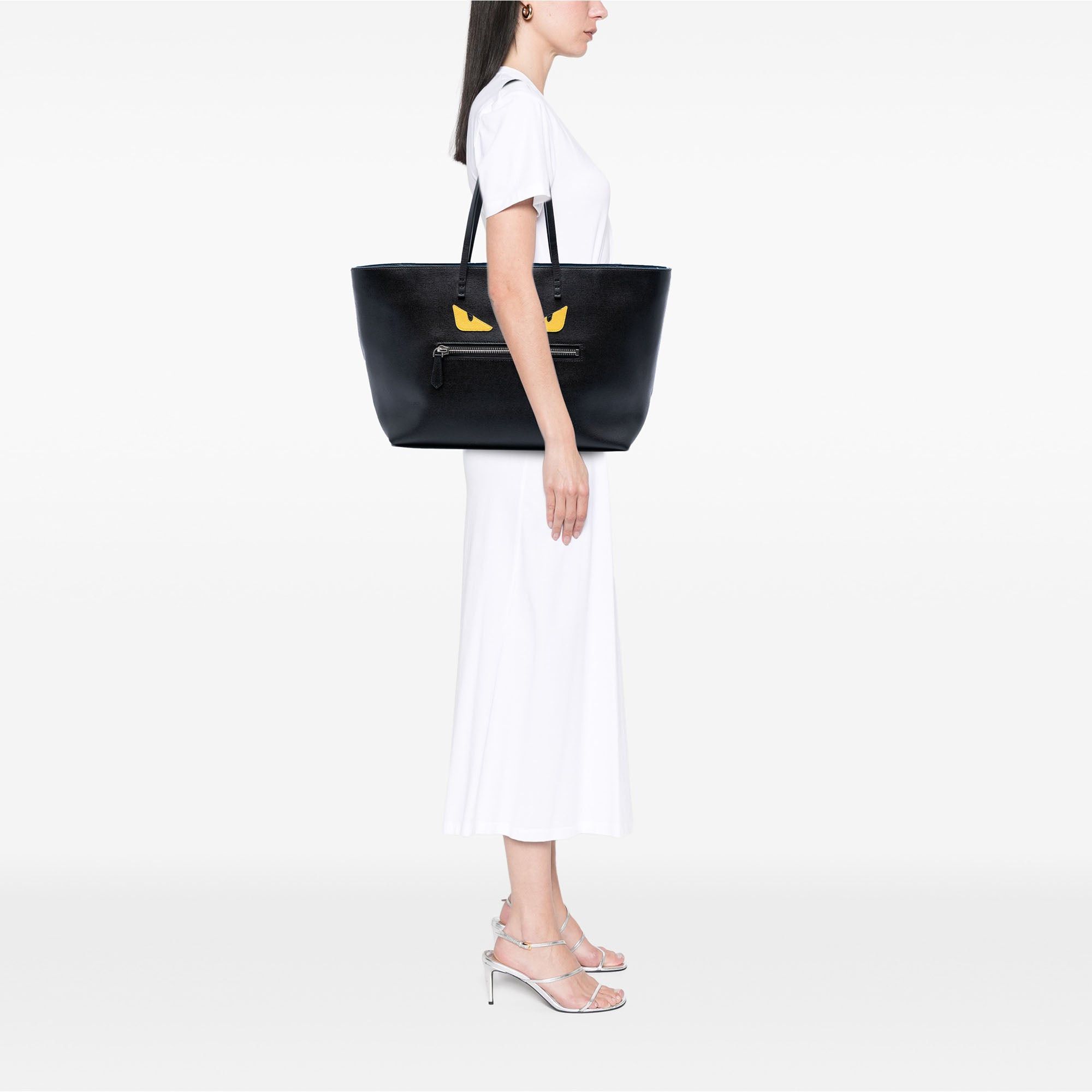 Fendi Leather Monster Roll Tote Size ONE SIZE - 6 Thumbnail