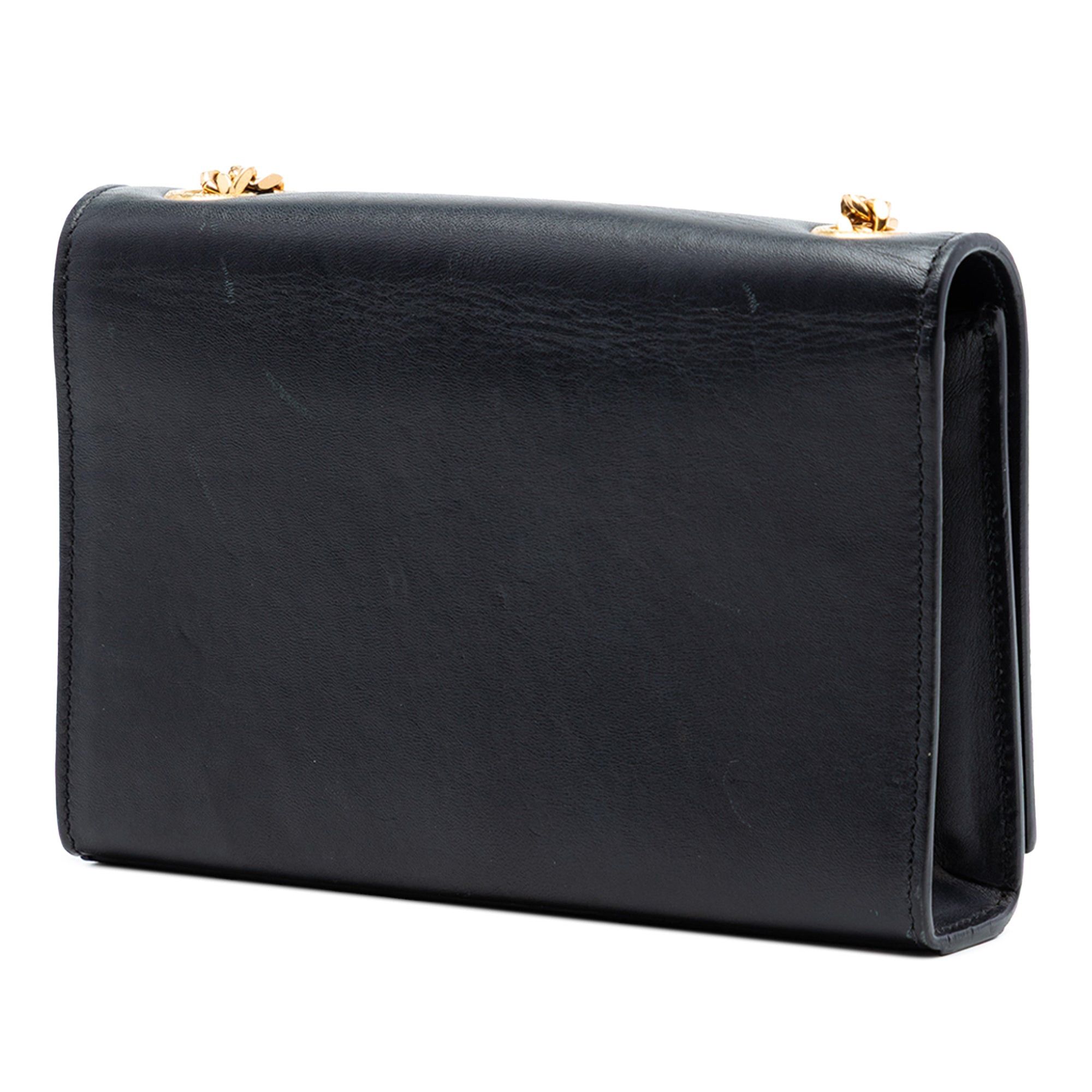 Saint Laurent Paris Small Smooth Calfskin Monogram Kate Tassel Crossbody Size ONE SIZE - 2 Thumbnail