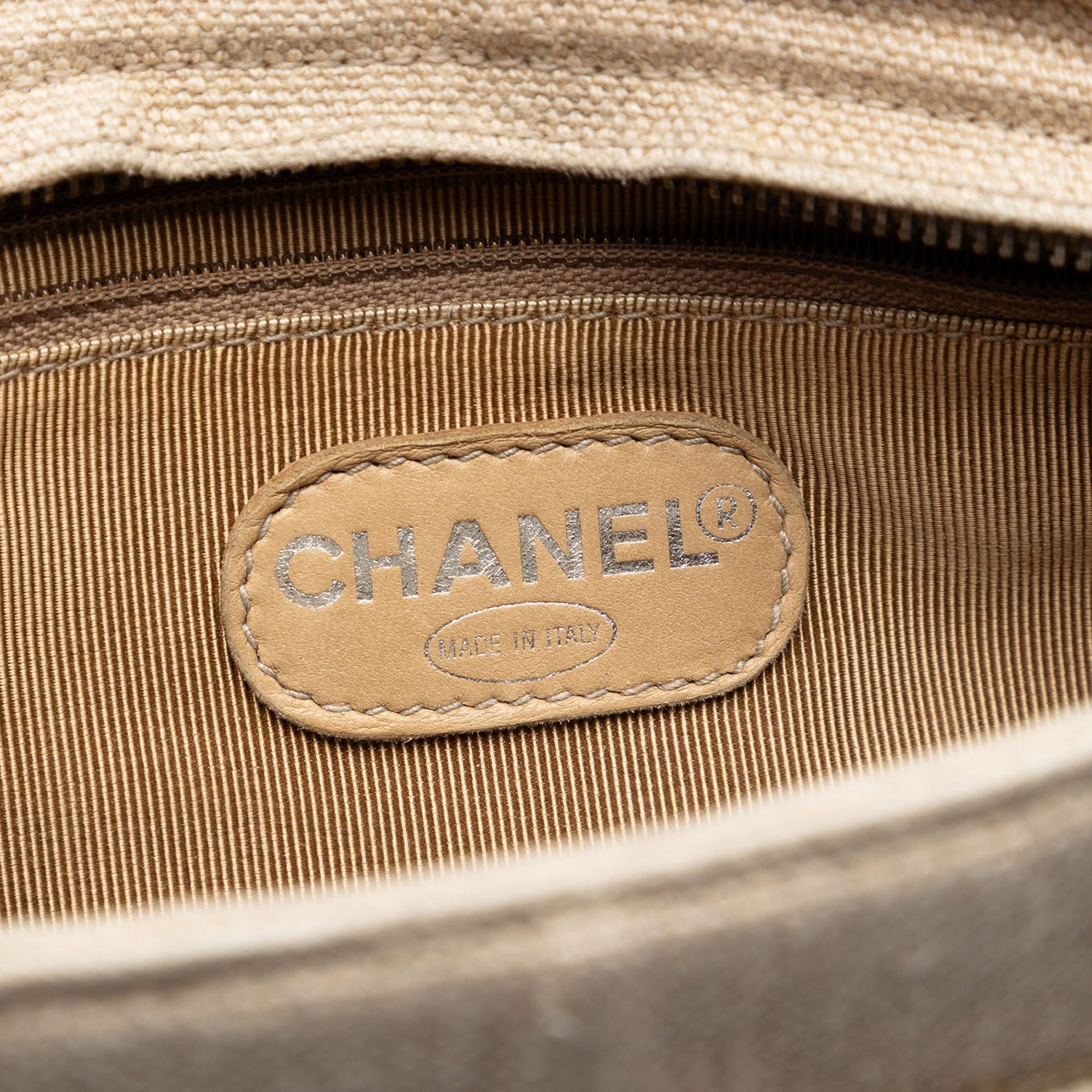 Chanel Petite Canvas Shopping Tote Size ONE SIZE - 5 Thumbnail