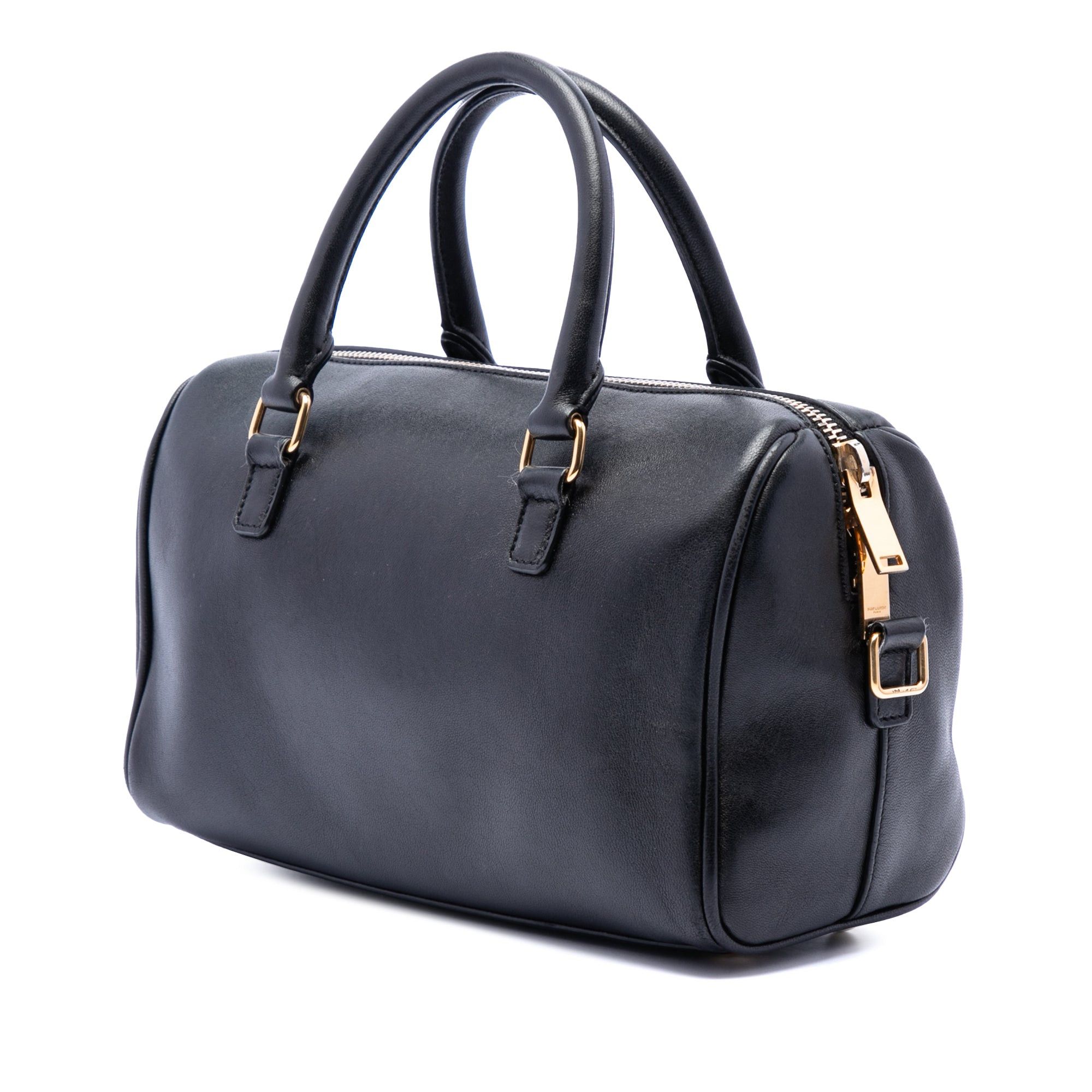 Saint Laurent Paris Baby Leather Star Patchwork Classic Duffle Satchel Size ONE SIZE - 2 Thumbnail