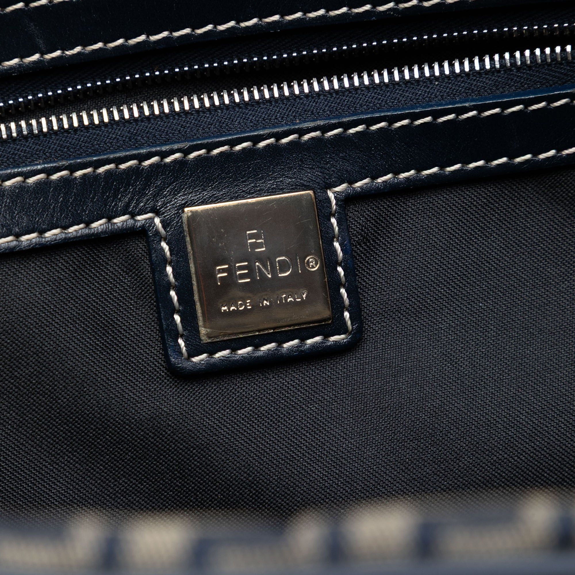 Fendi Zucchino Canvas Handbag Size ONE SIZE - 5 Thumbnail